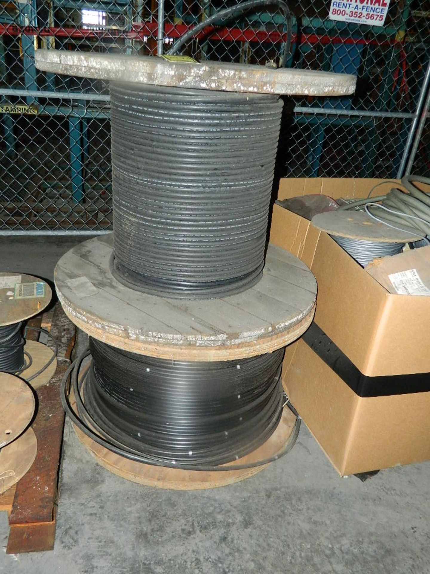 LOT OF ELECTRICAL WIRE