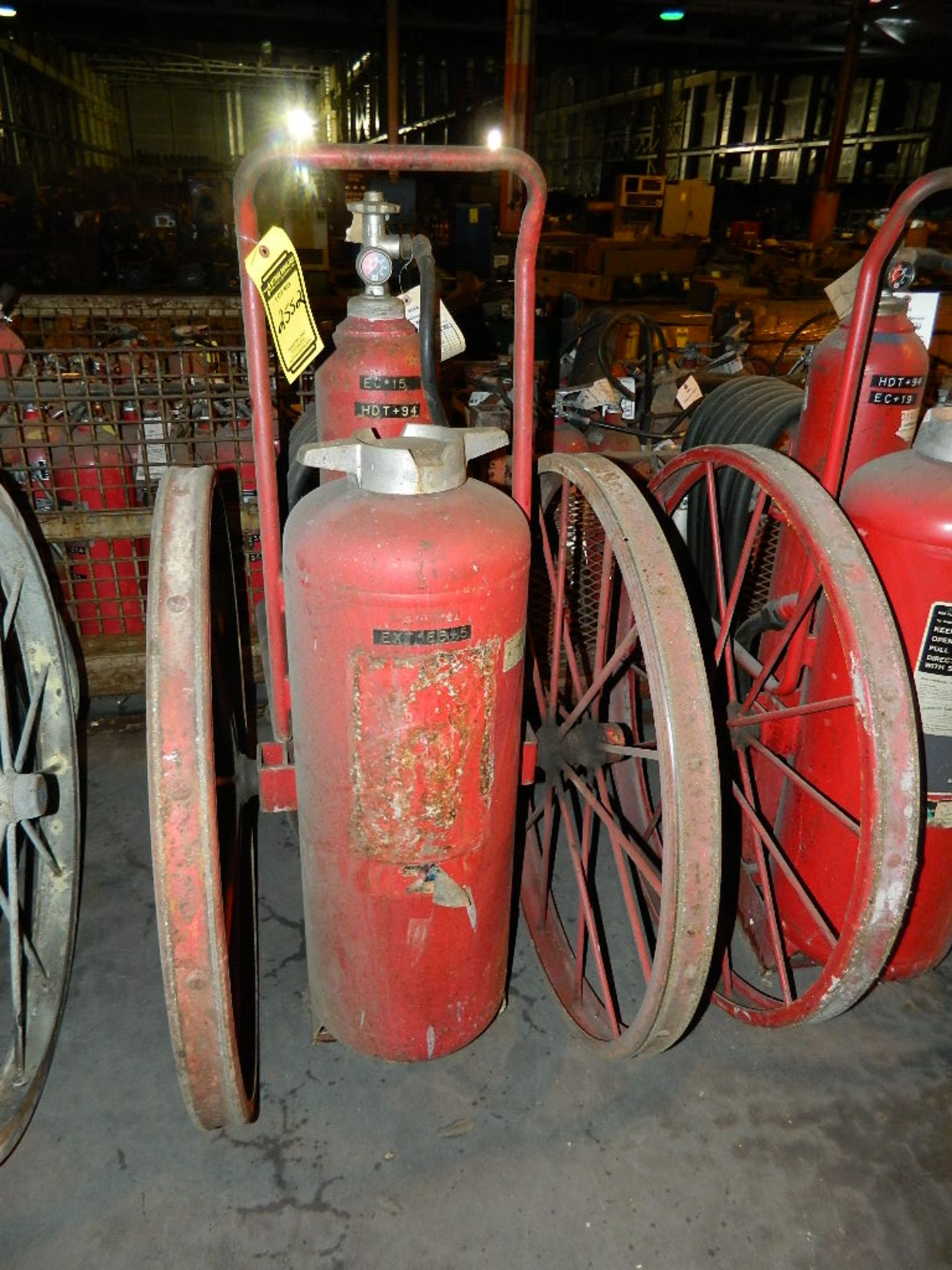 ANSUL FIRE EXTINGUISHER WITH CART & HOSE