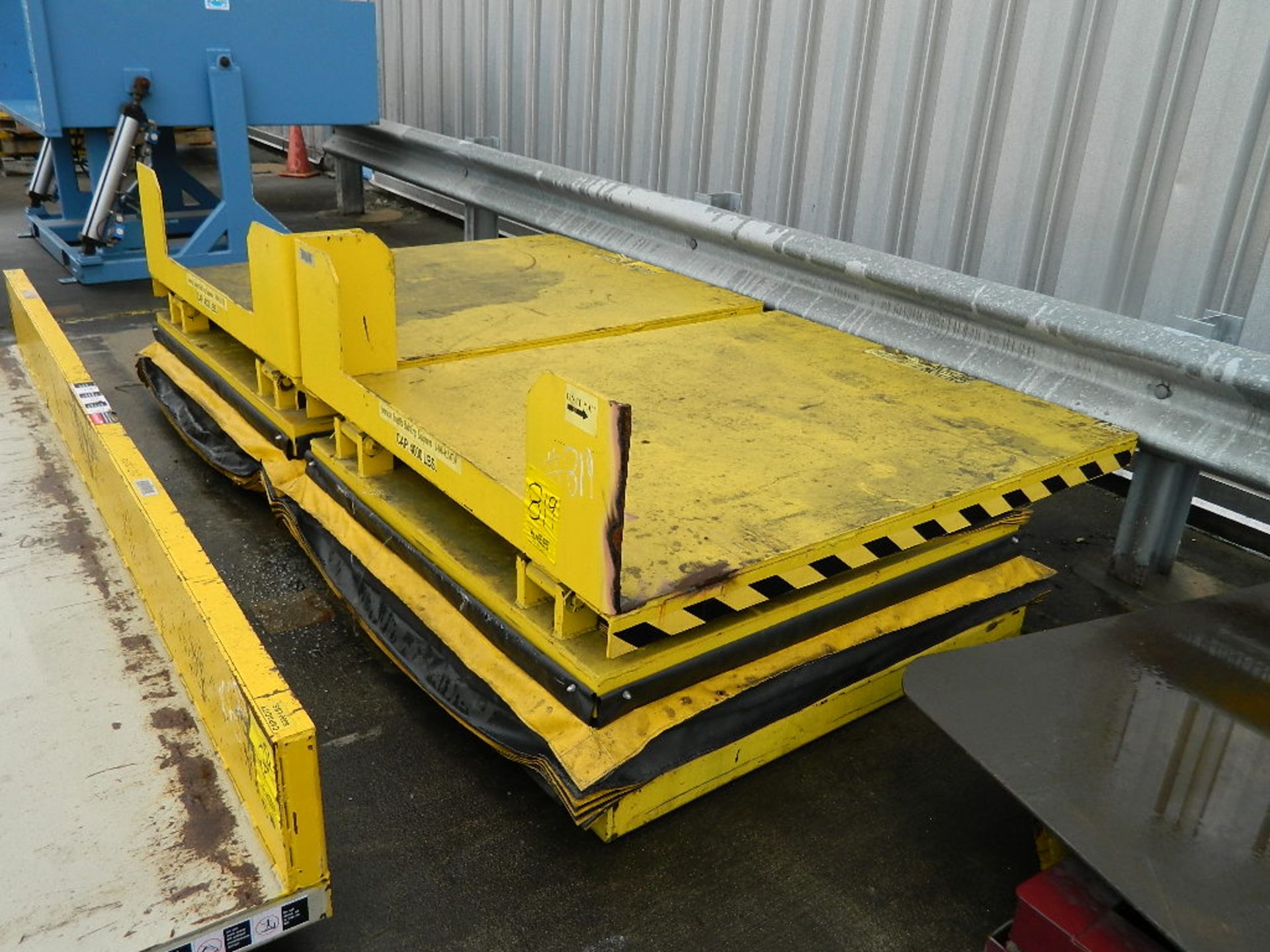 (2) 4,000 LB. CAPACITY LIFT TABLES