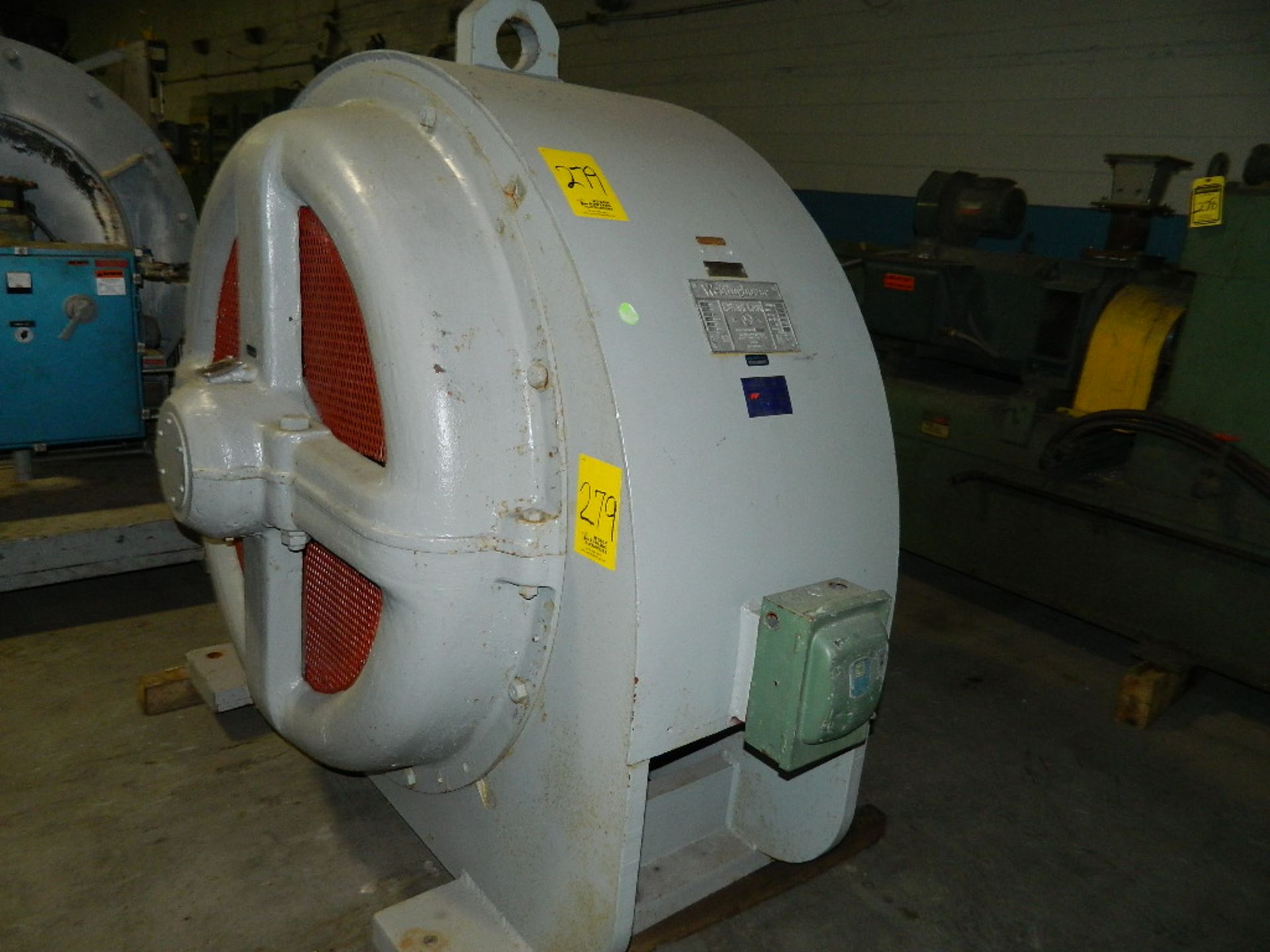 WESTINGHOUSE TYPE GS 500/250-HP ELECTRIC MOTOR