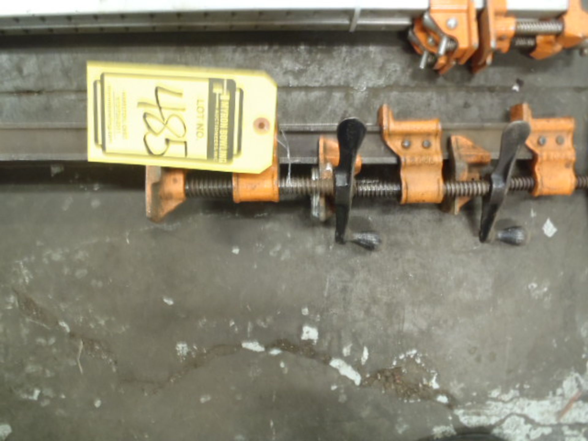 (2) PIPE CLAMPS