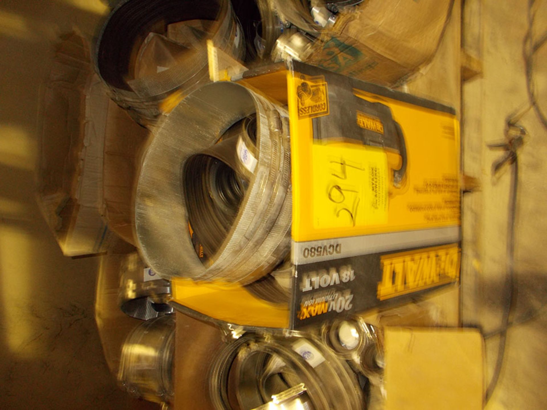 SKID OF PIPE CLAMPS