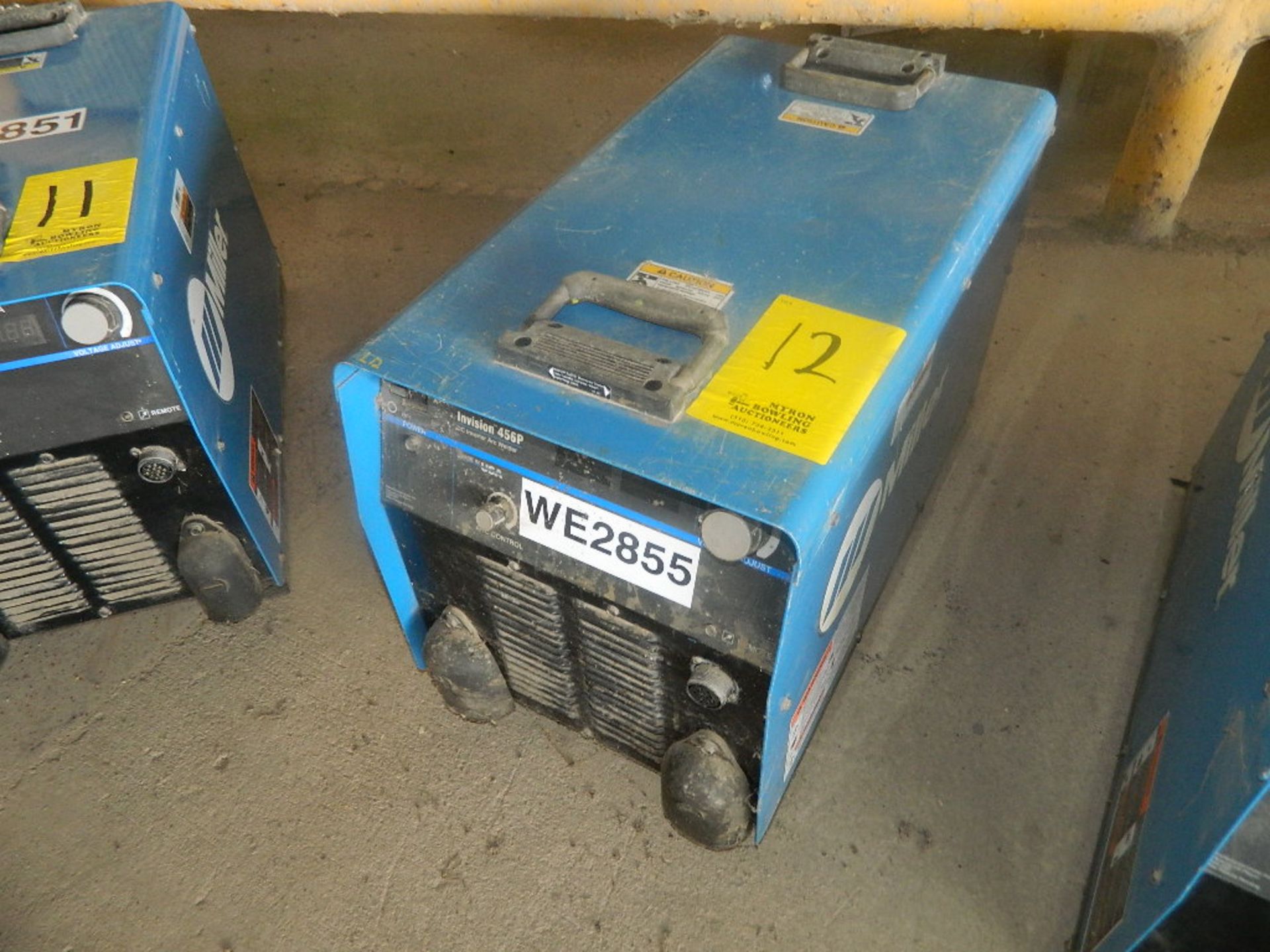 MILLER INVISION 456P DC ARC WELDER