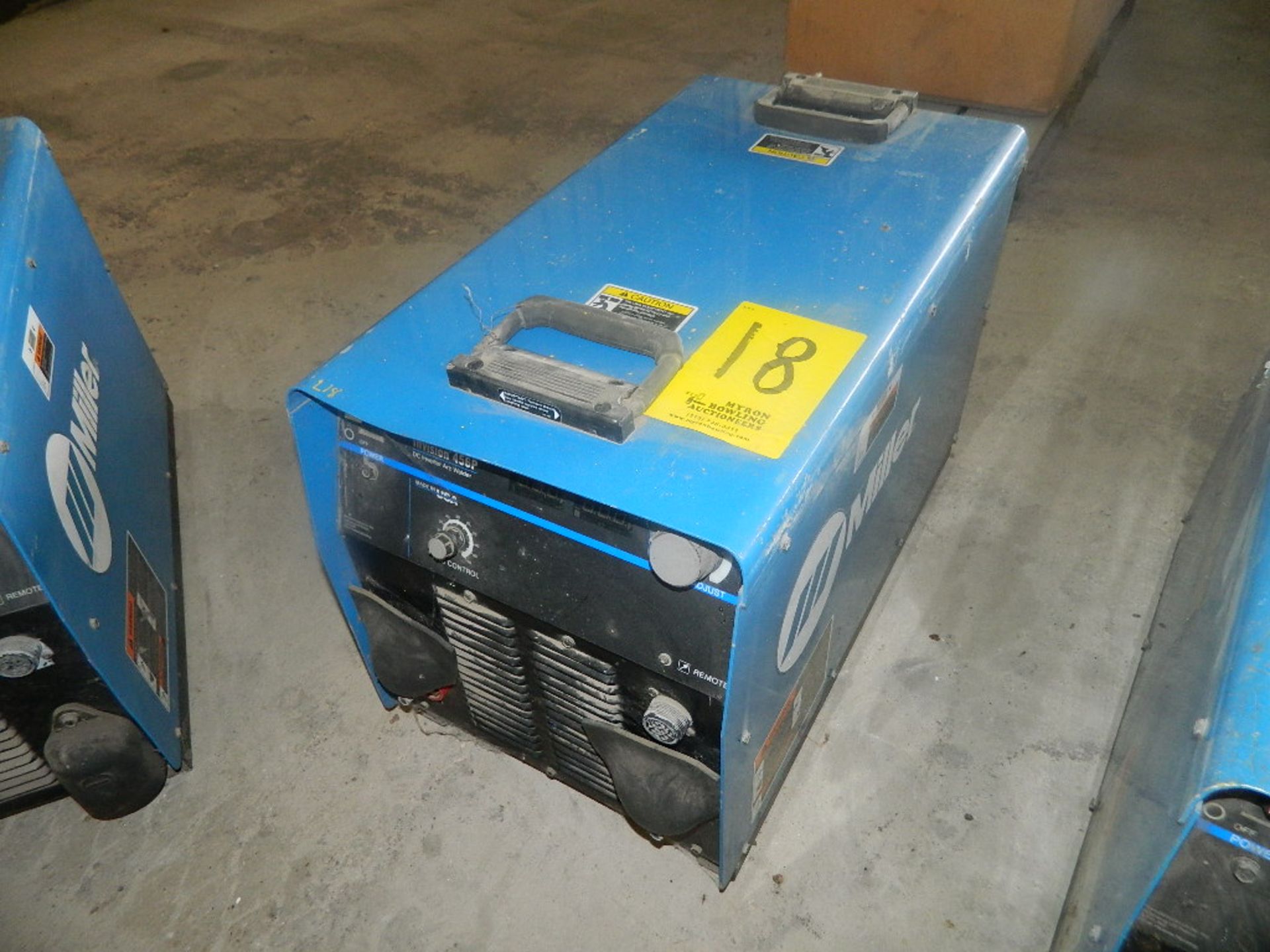 MILLER INVISION 456P DC ARC WELDER