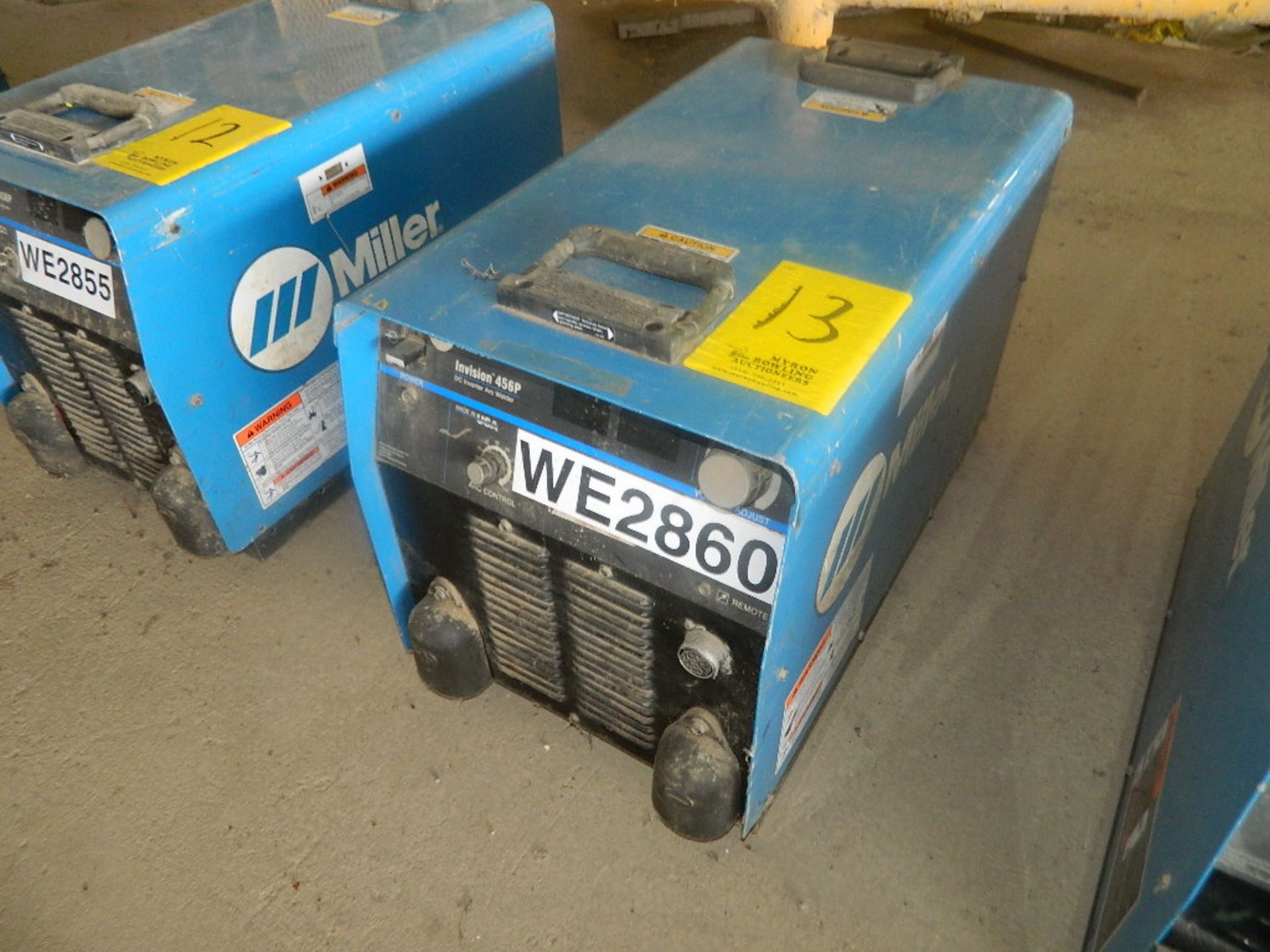 MILLER INVISION 456P DC ARC WELDER