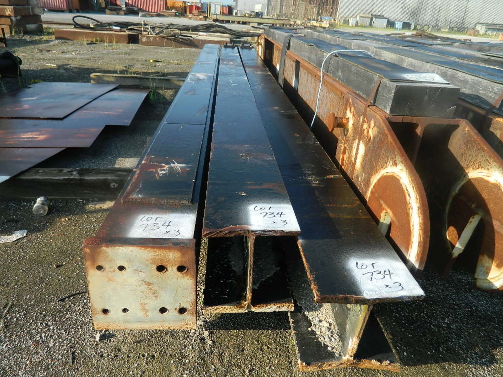 LOT OF I BEAMS (X3)