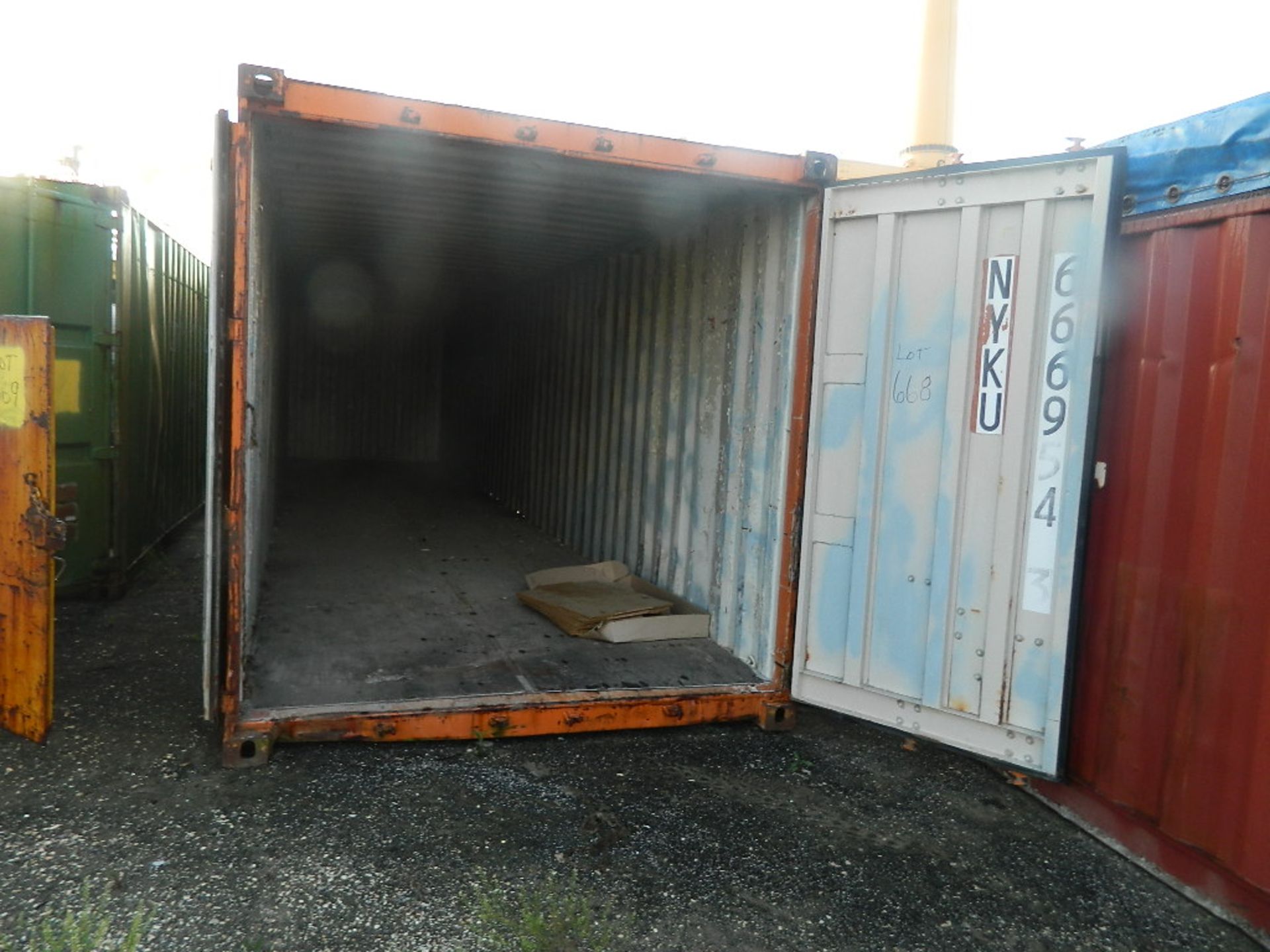 40' CONEX BOX & CONTENTS