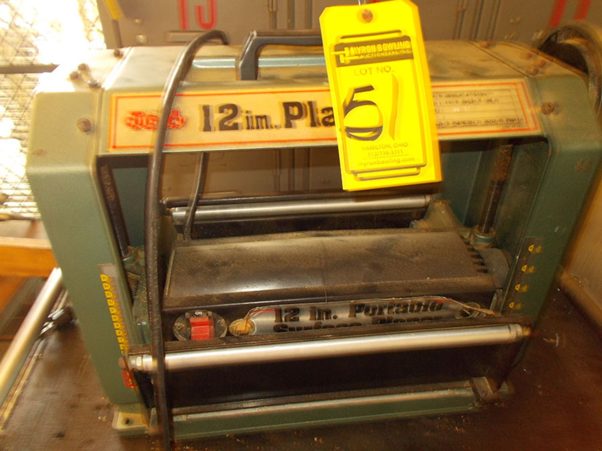 COLLINS QUALITY 12'' TABLE PLANER WITH TABLE