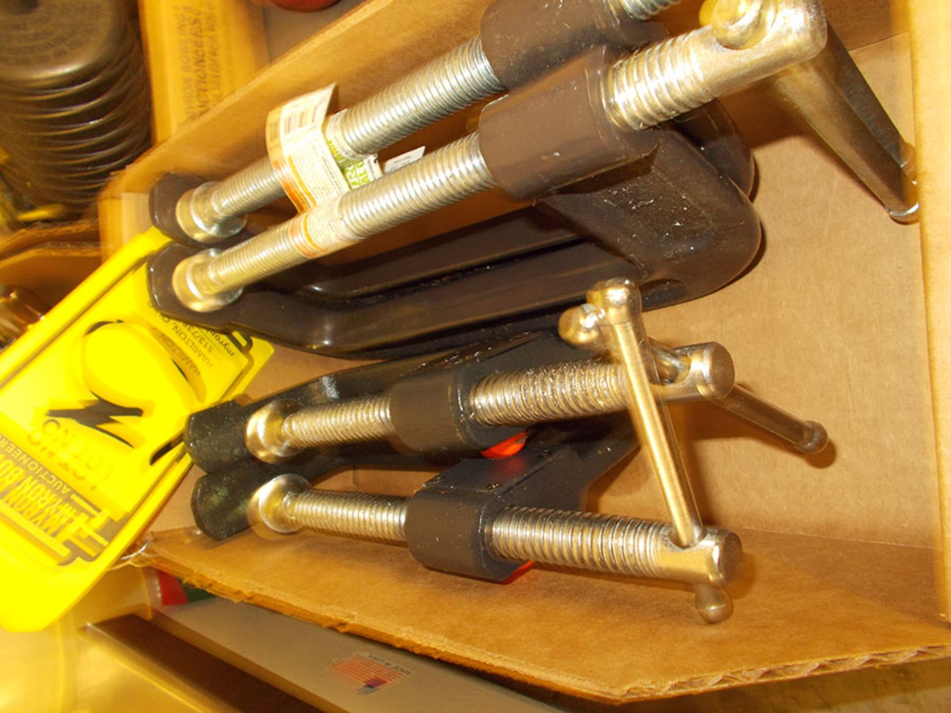 LOT OF C-CLAMPS