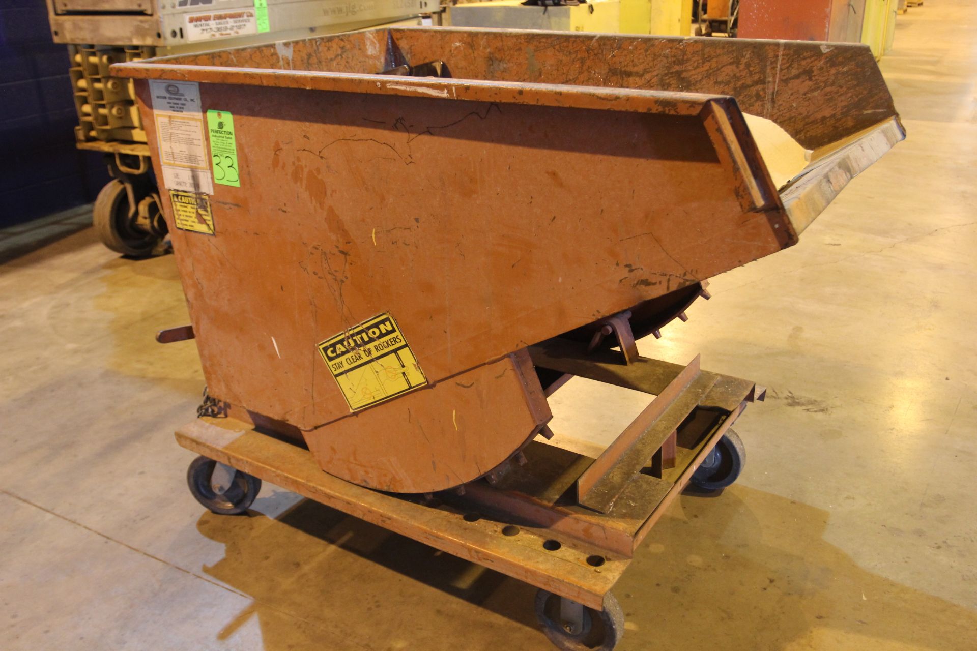 MECO 1 CU YD DUMP HOPPER