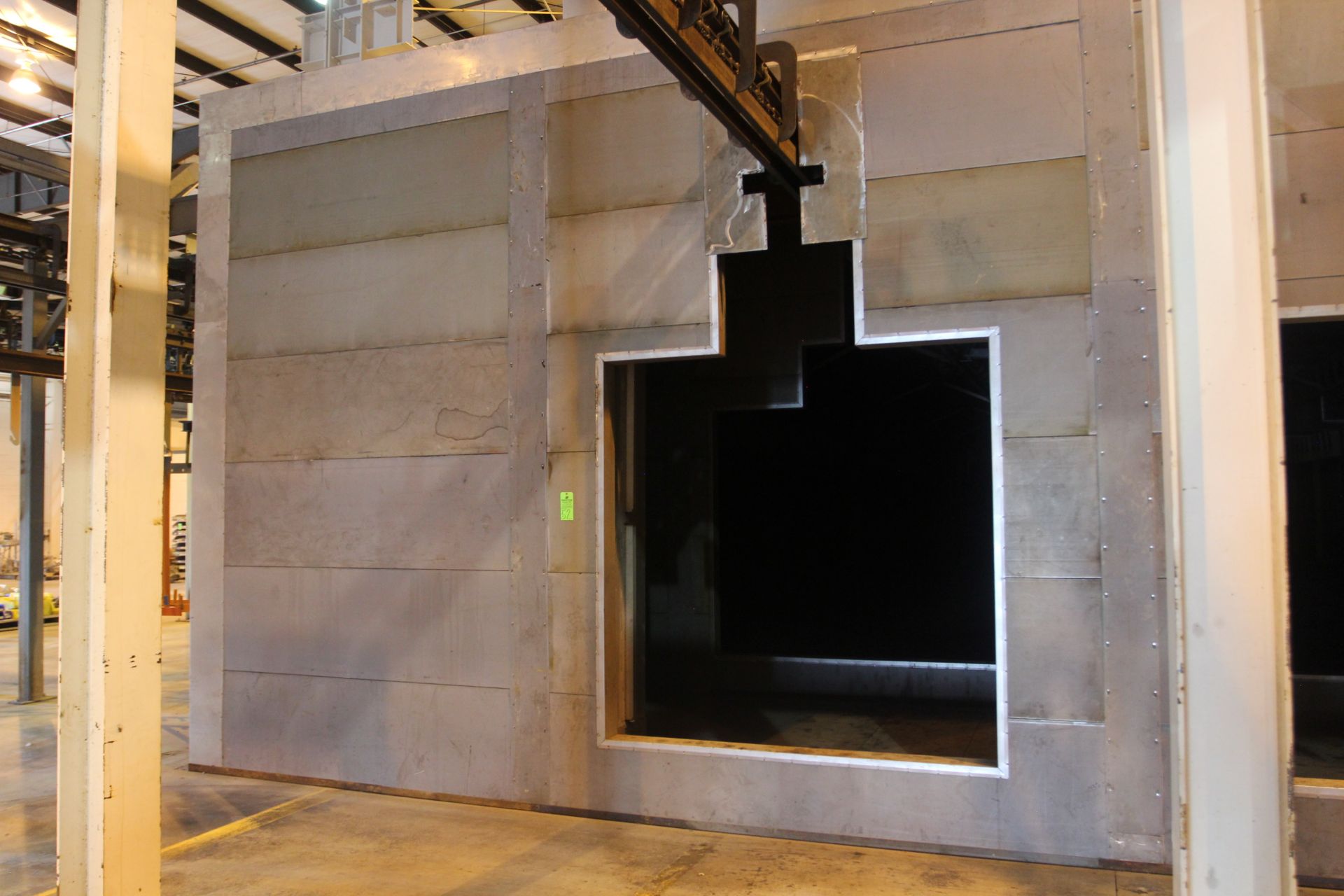 CURE OVEN  #1;  W/ (COMMON CENTER WALL); 151' L X 18' W X 14'10'' H; 4.5 MILLION BTU/HR BURNER - Image 8 of 8