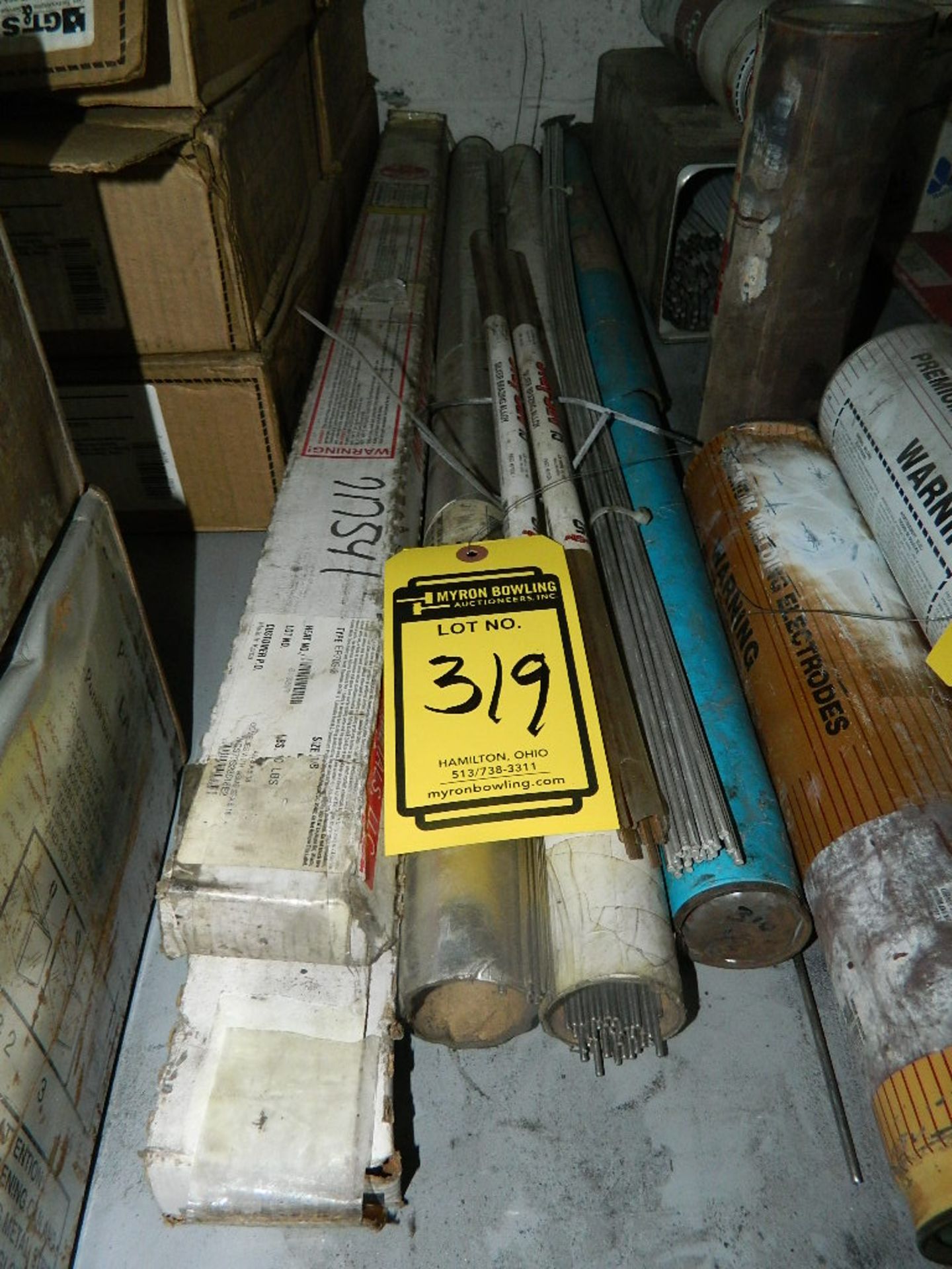 LOT OF BRAZING ROD