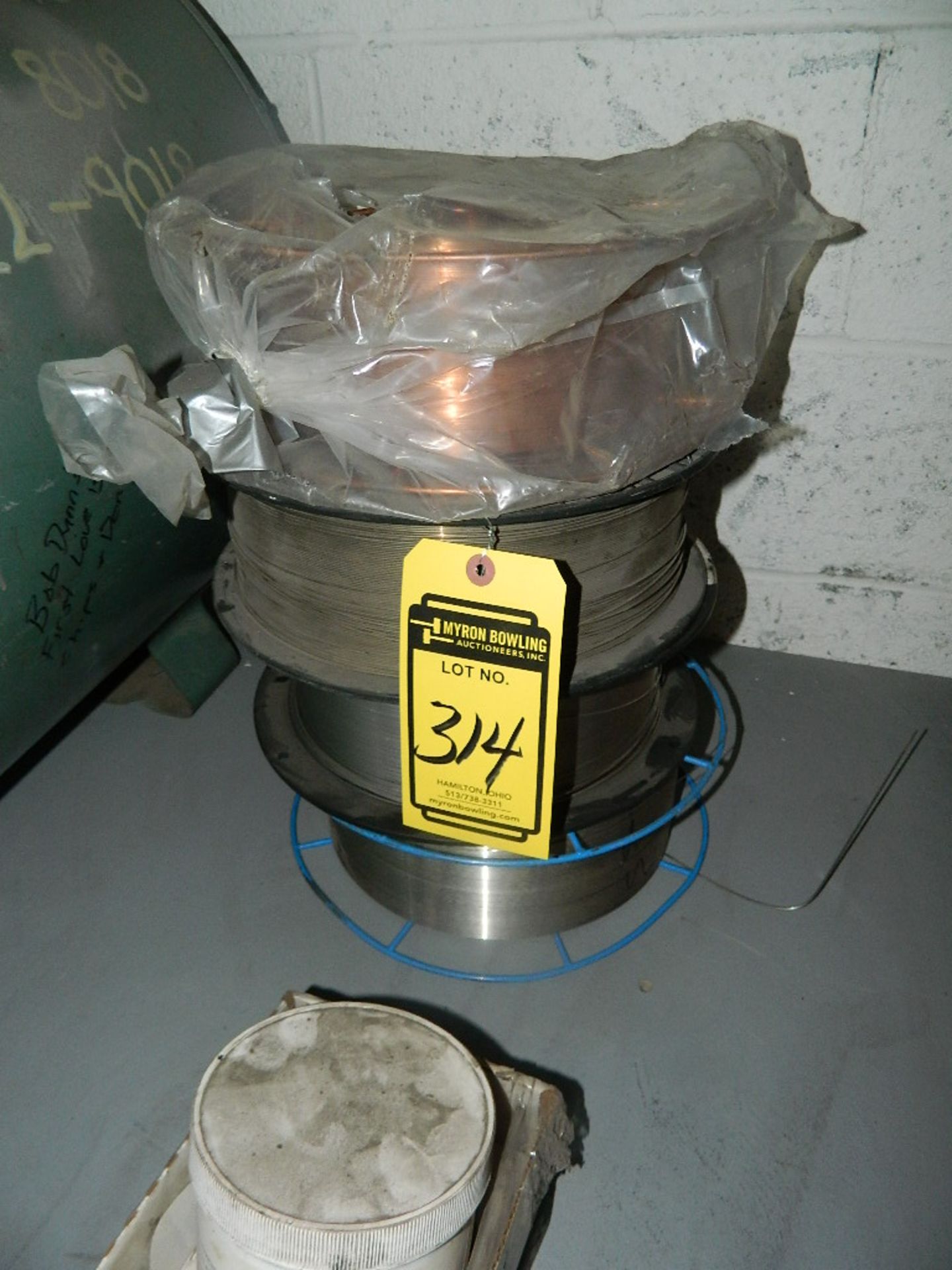 LOT OF WELDING WIRE