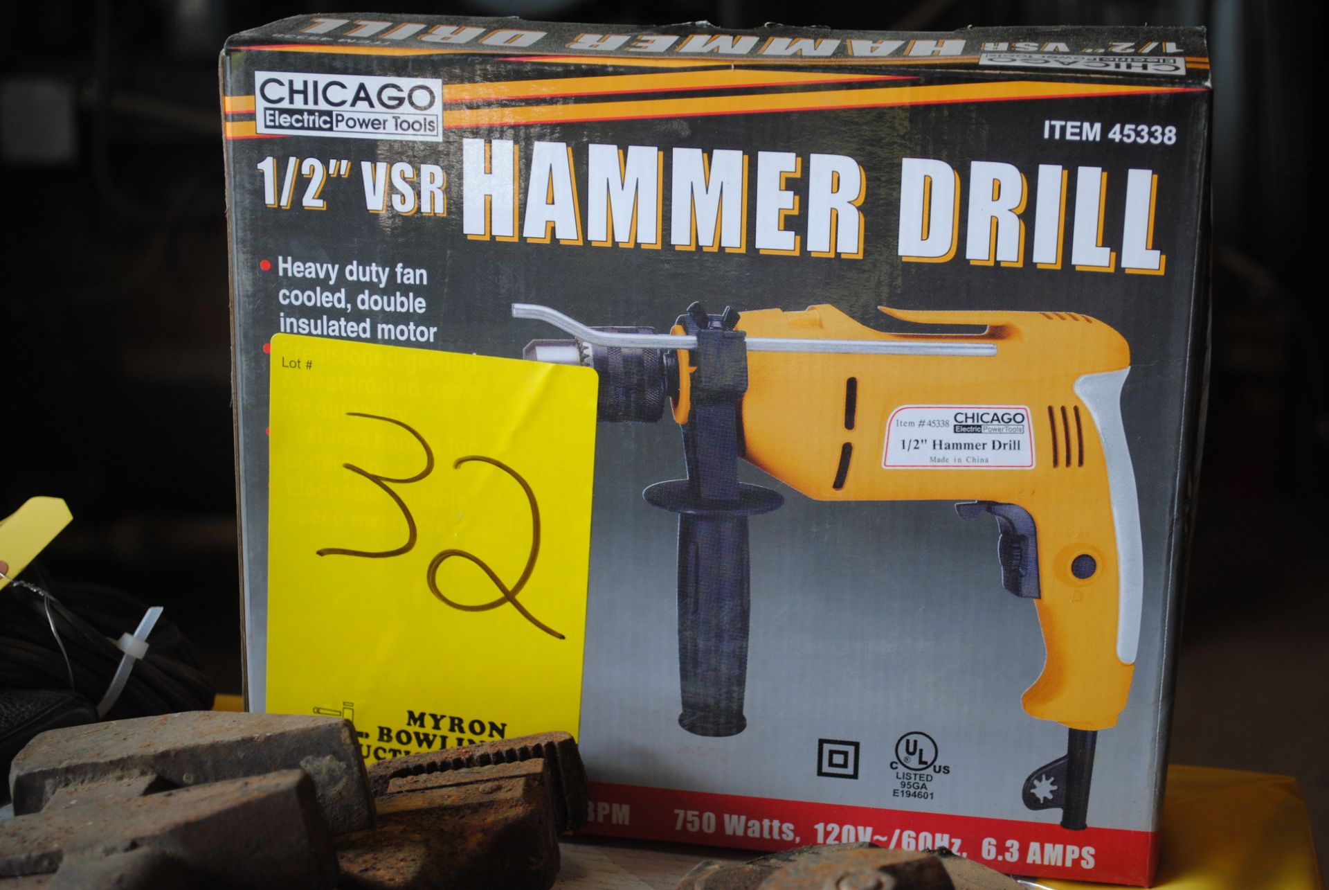 CHICAGO ELECTRIC HAMMER DRILL