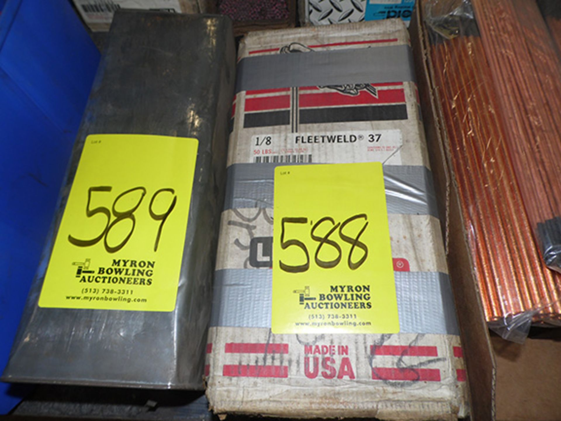 BOX OF 1/3'' 6013 WELDING RODS