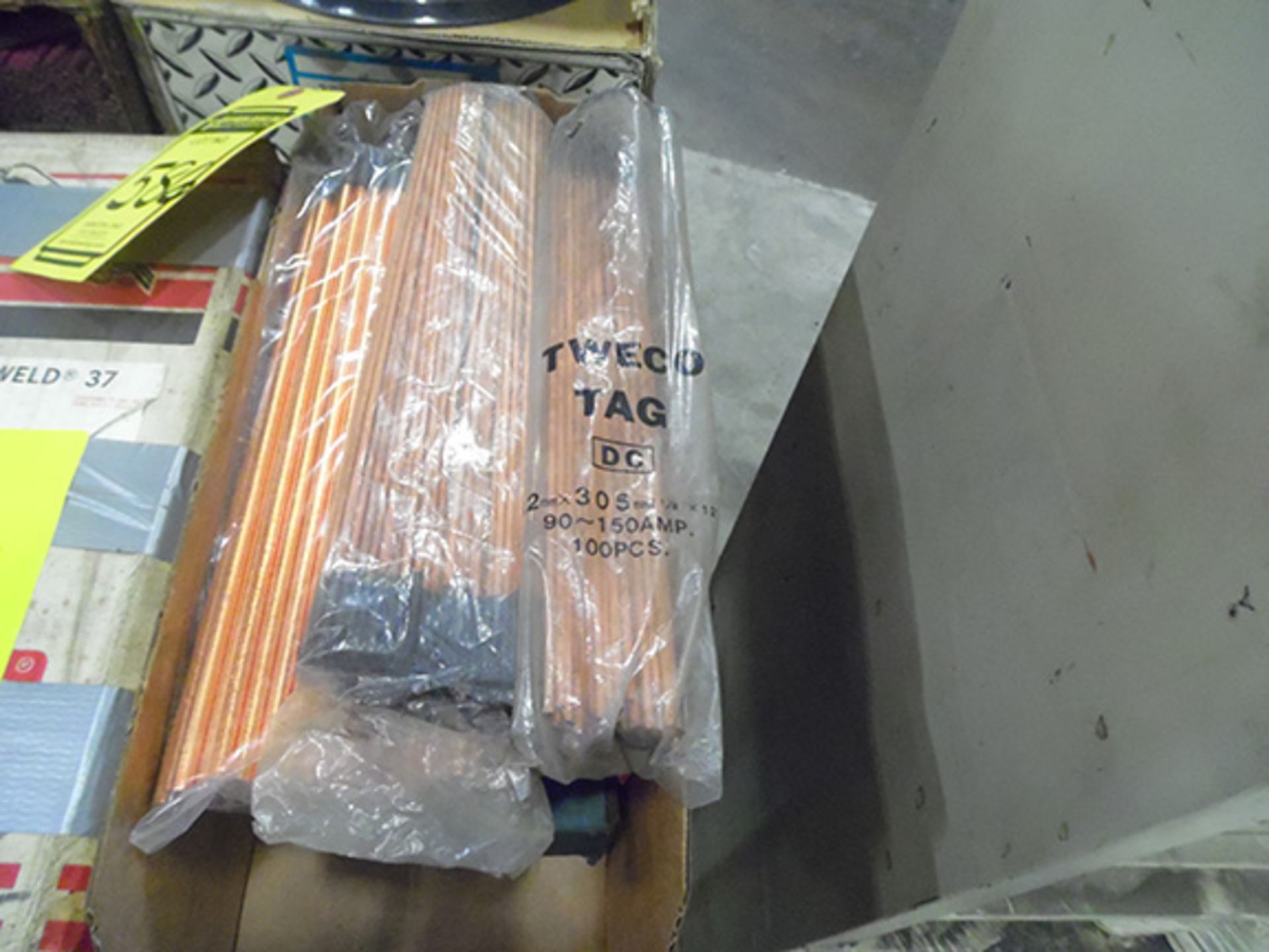 LOT OF TWECO WELDING RODS