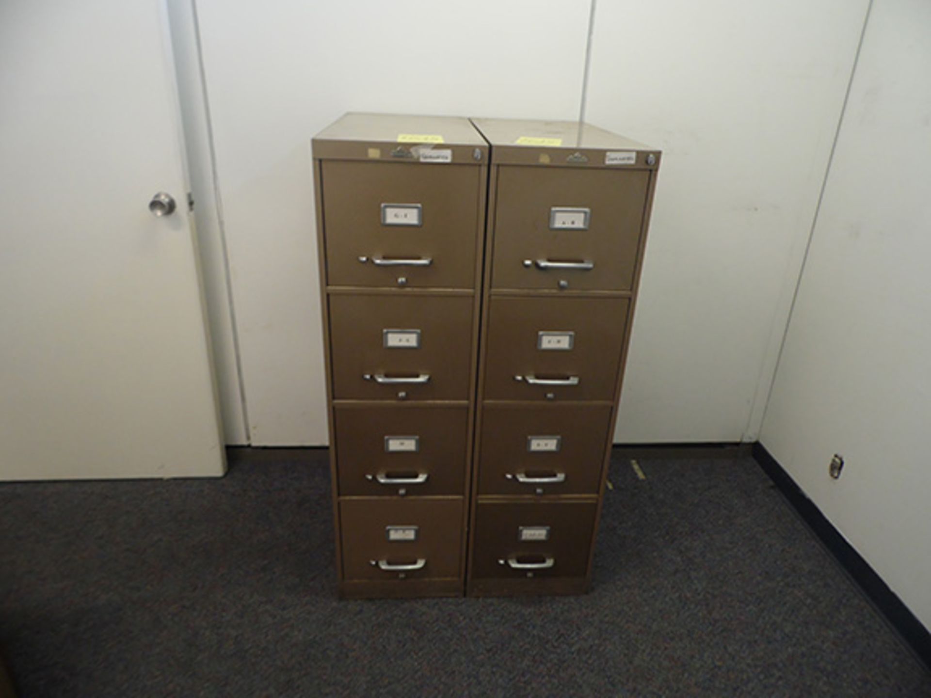 CONTENTS OF ROOM; (3) FILE CABINETS