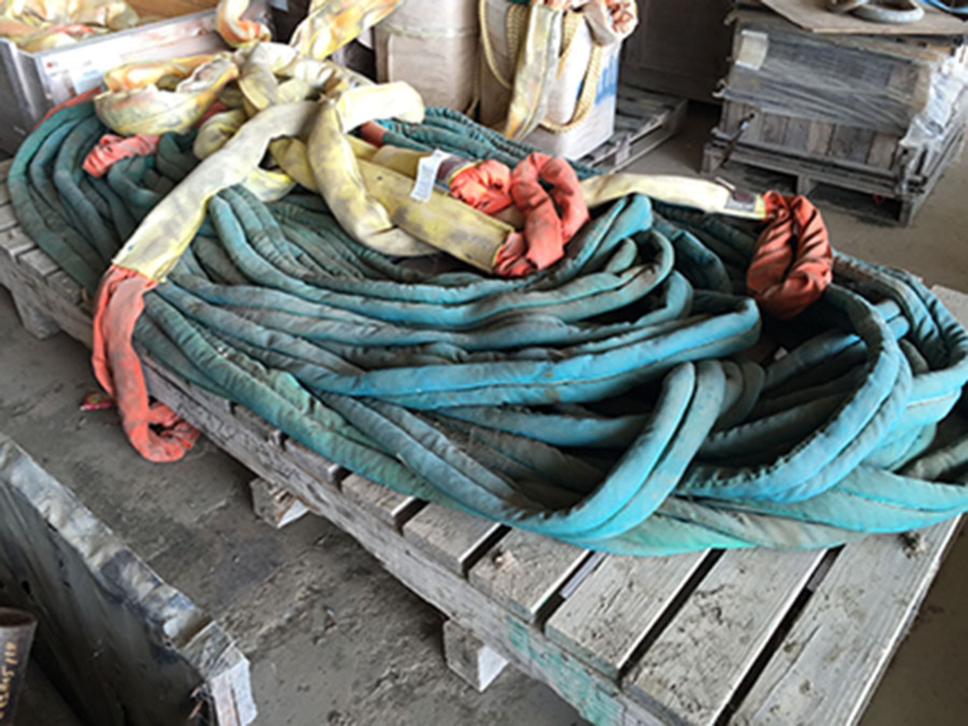 APPROXIMATELY (50) SKIDS/PALLETS/BOXES/CRATES/JOB BOXES OF ASSORTED RIGGING INCLUDING: 100'S OF - Image 6 of 36