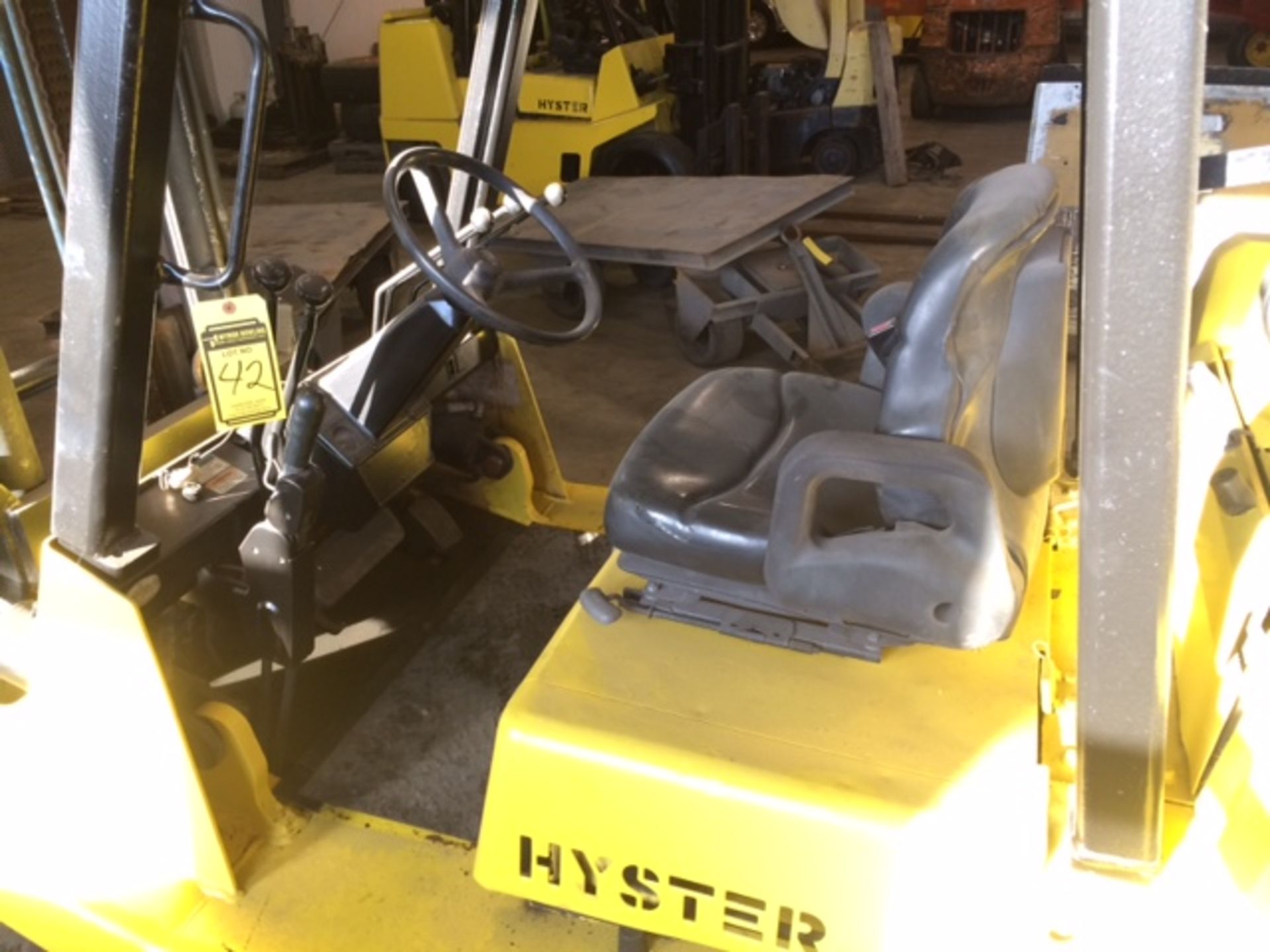 2006 HYSTER 15,500-lb. Capacity Forklift, Model S155XL2, Perkins Diesel Engine, 2-Speed Lever - Image 4 of 4