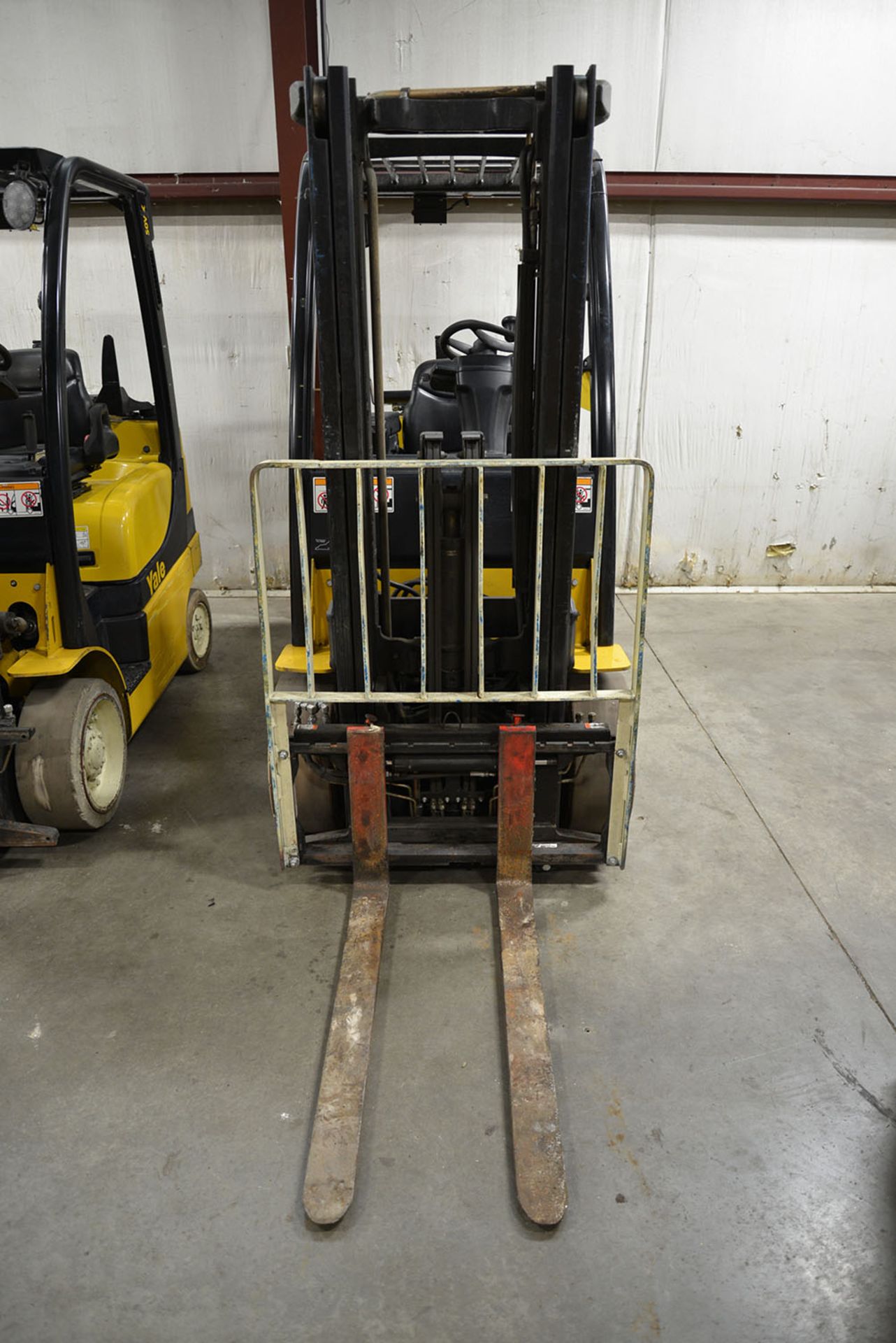 2008 YALE 5,000-lb. Capacity Forklift, Model GLC050VXNV, S/N A910V13935F, LPG, Solid Non-Marking - Image 2 of 7