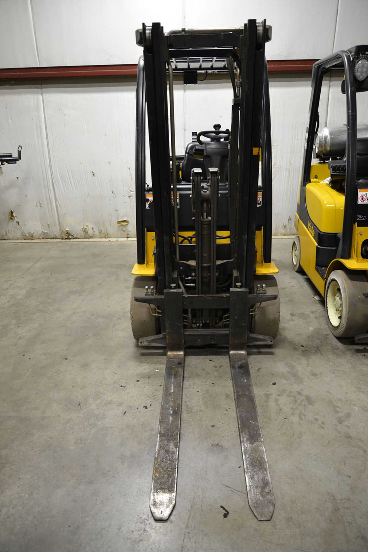 2008 YALE 5,000-lb. Capacity Forklift, Model GLC050VXNV, S/N A910V13956F, LPG, Solid Non-Marking - Image 2 of 6