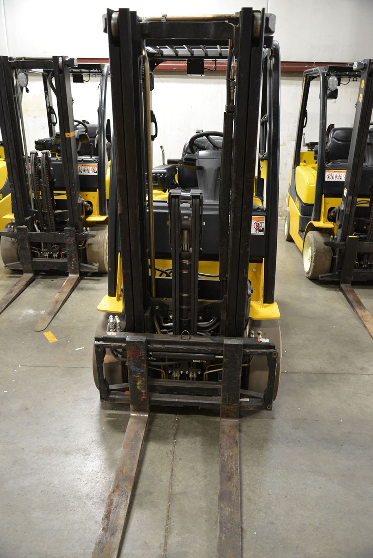 2008 YALE 5,000-lb. Capacity Forklift, Model GLC050VXNV, S/N A910V13928F, LPG, Solid Non-Marking - Image 2 of 7