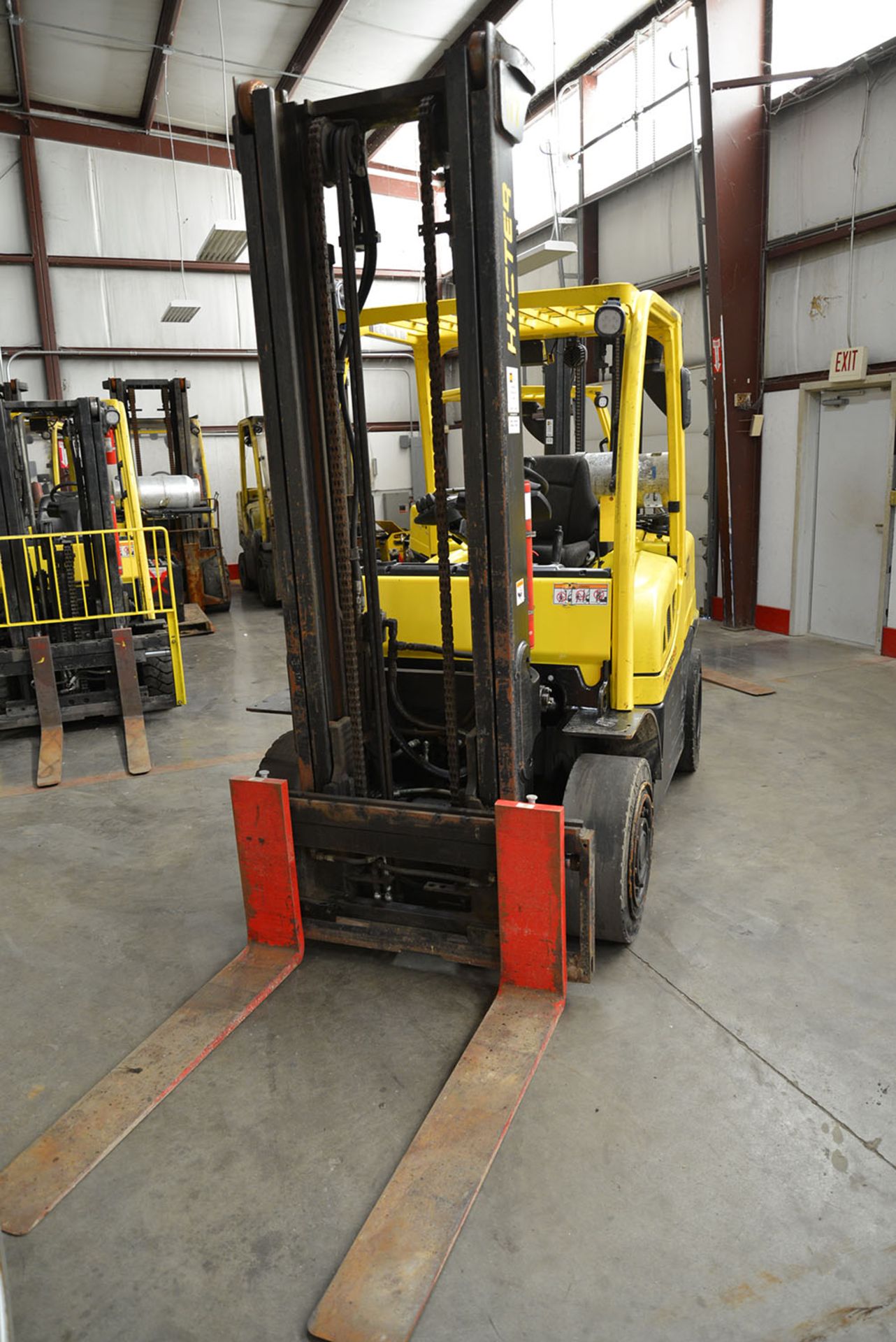 2011 HYSTER 8,000-lb. Capacity Forklift, Model H80FT, S/N P005V04414J, LPG, Monotrol, Pneumatic - Image 2 of 6