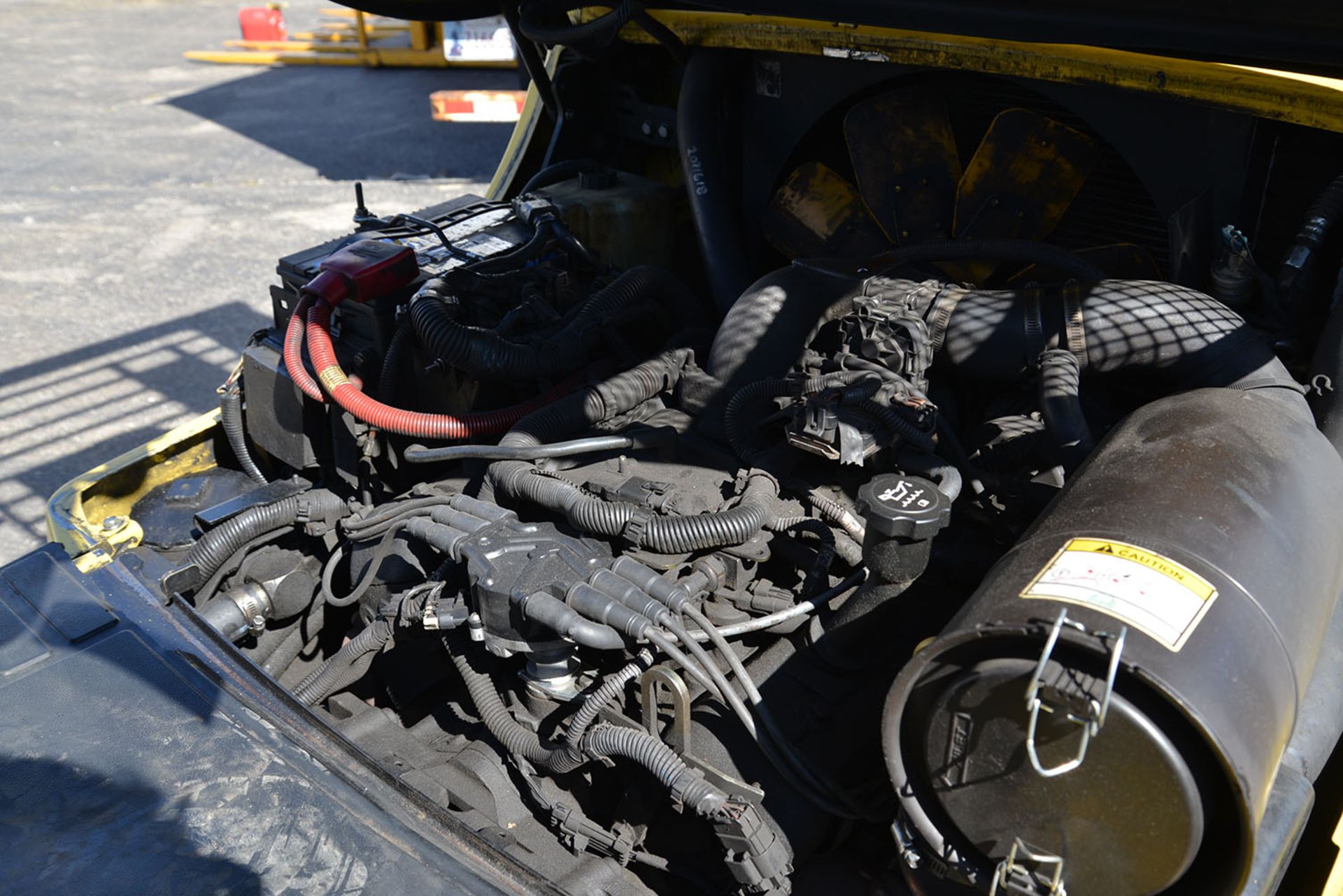 2008 HYSTER 12,000-lb. Capacity Forklift, Model S120XMS, S/N G004V03405F, LPG, lever shift - Image 6 of 6