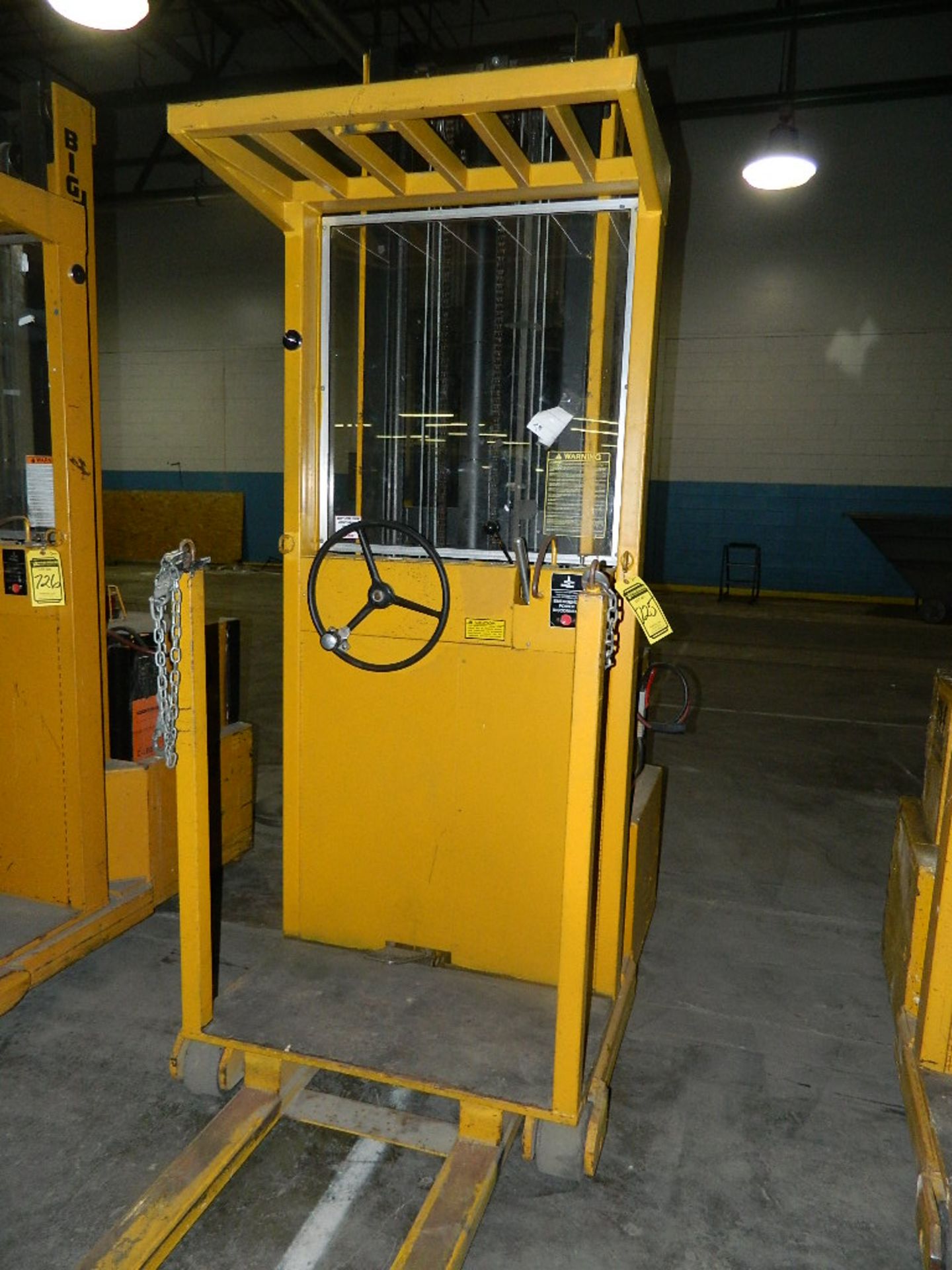 BIG JOE ELECTRIC ORDER PICKER, 2,000 LBS. CAPACITY, MODEL SSC20154