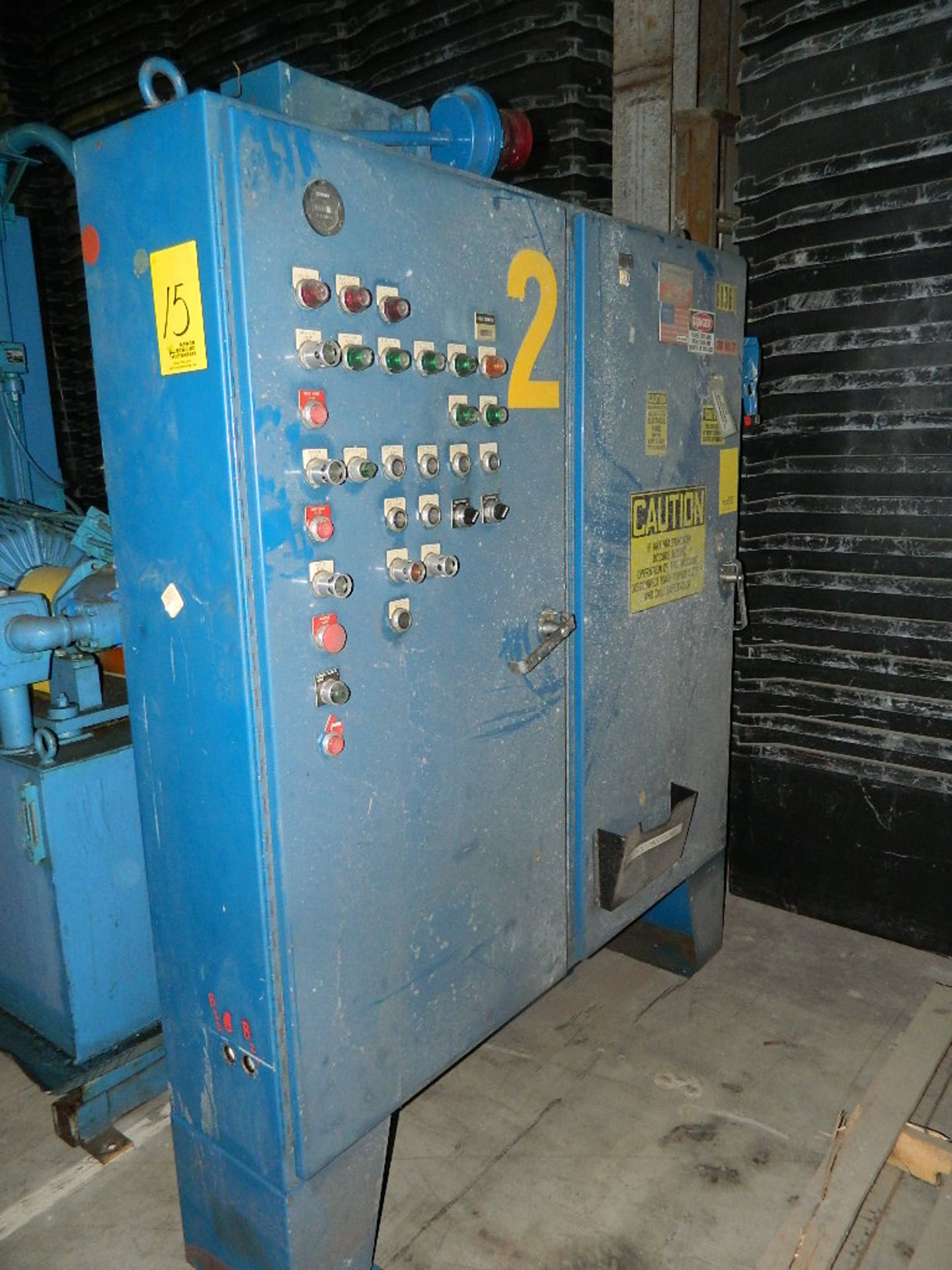 RANSOHOFF ELECTRIC CONTROL PANEL, S/N H2268