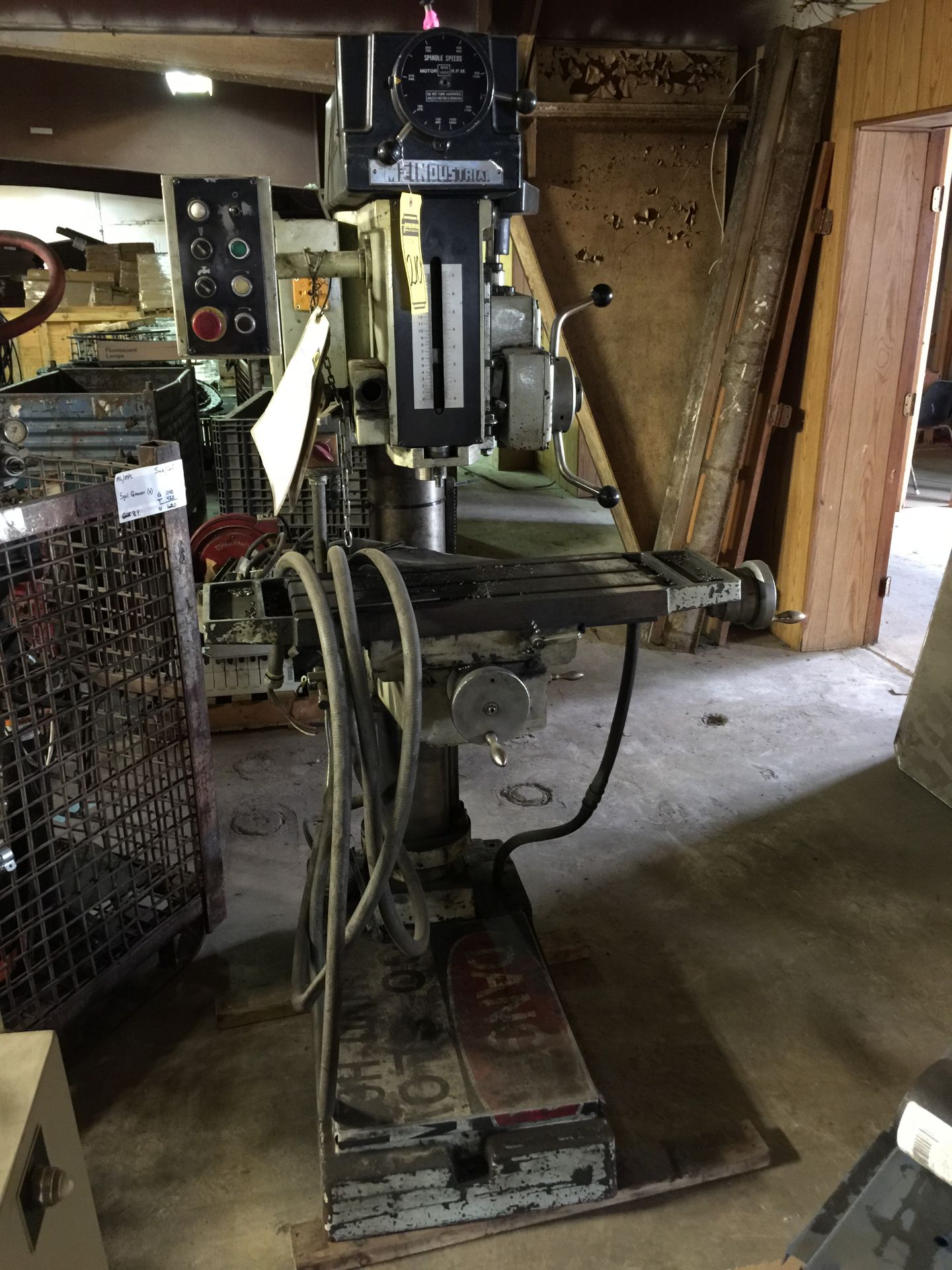 MSC INDUSTRIAL SUPPLY COMPANY 711VS DRILL PRESS, MODEL 9512427, S/N 404057 (LOCATED IN SEYMOUR, IN) - Image 6 of 6