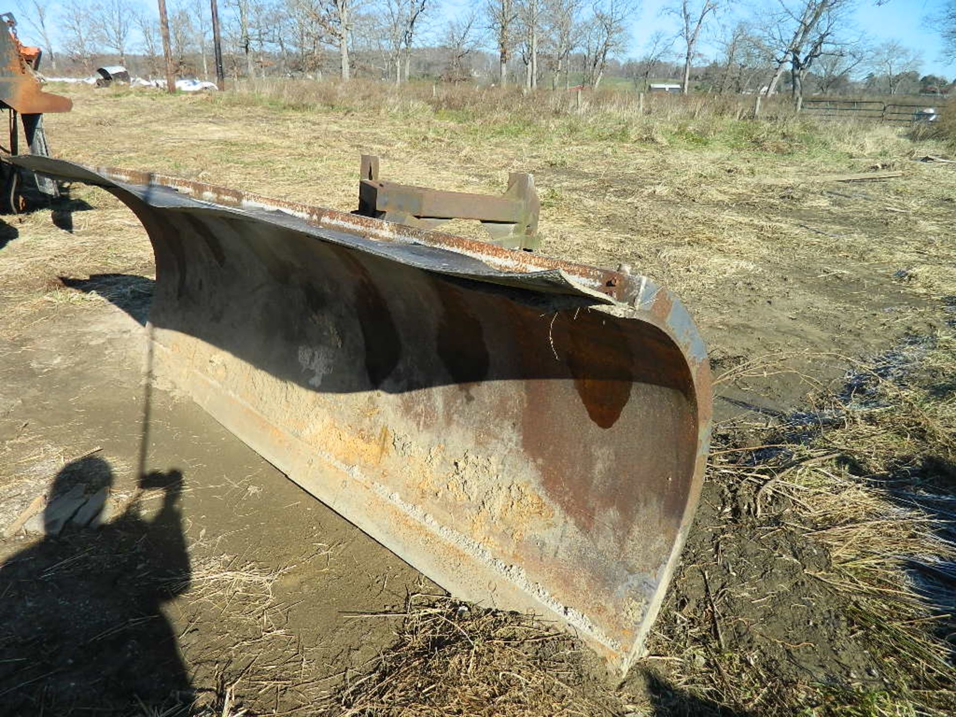 SNOW PLOW FOR SALT TRUCK