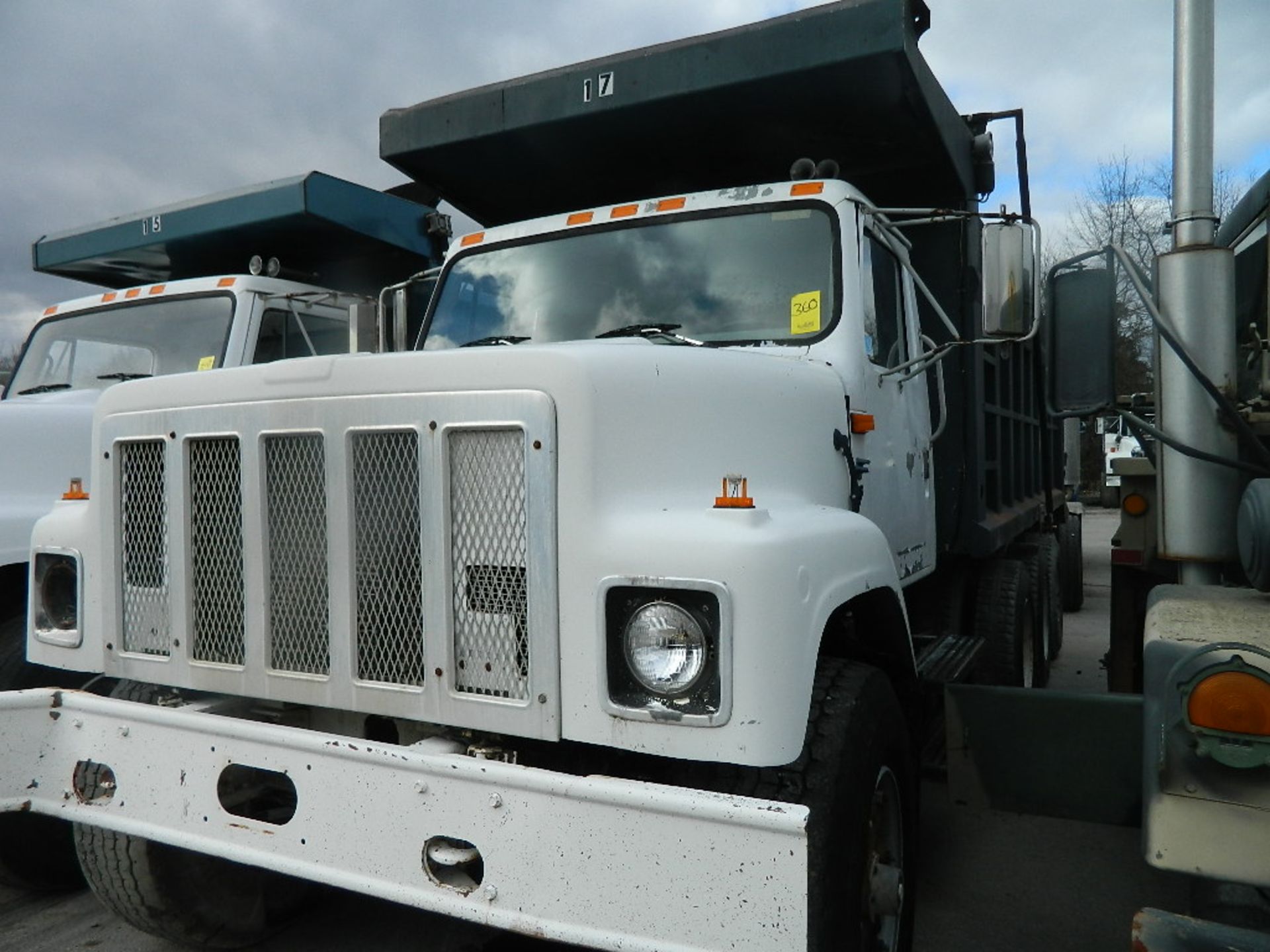 INTERNATIONAL TRI AXLE DUMP TRUCK, MODEL 2574, 6 X 4, 216,820 MILES, VIN 1HTGGAUT45H648176