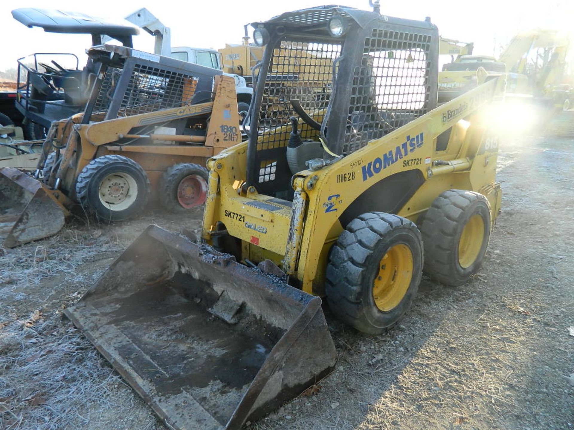 KOMATSU SKID STEER LOADER, S/N 0000887