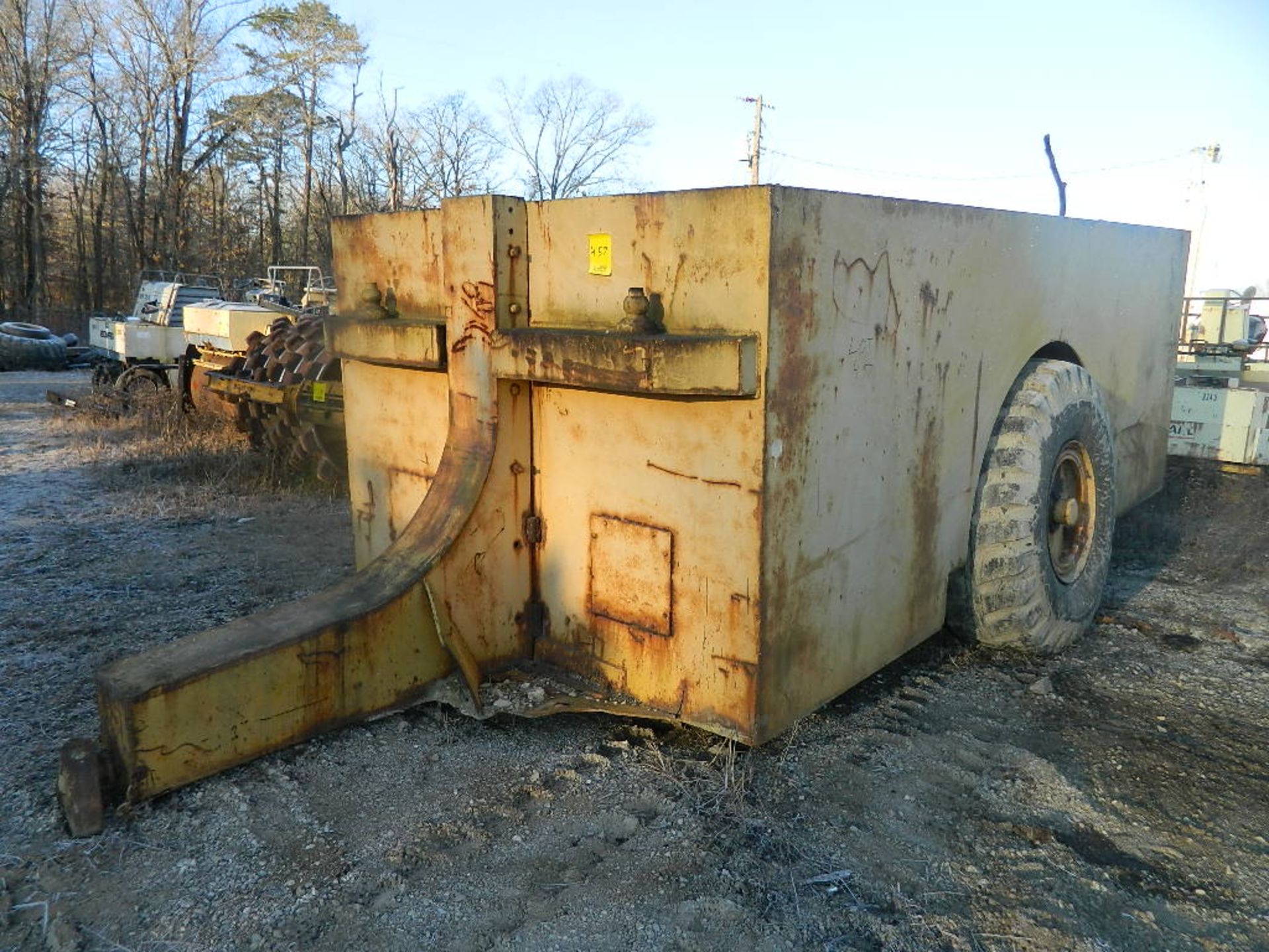 SHOVEL SUPPLY COMPANY MATERIAL TRAILER, MODEL R100S, S/N 10066