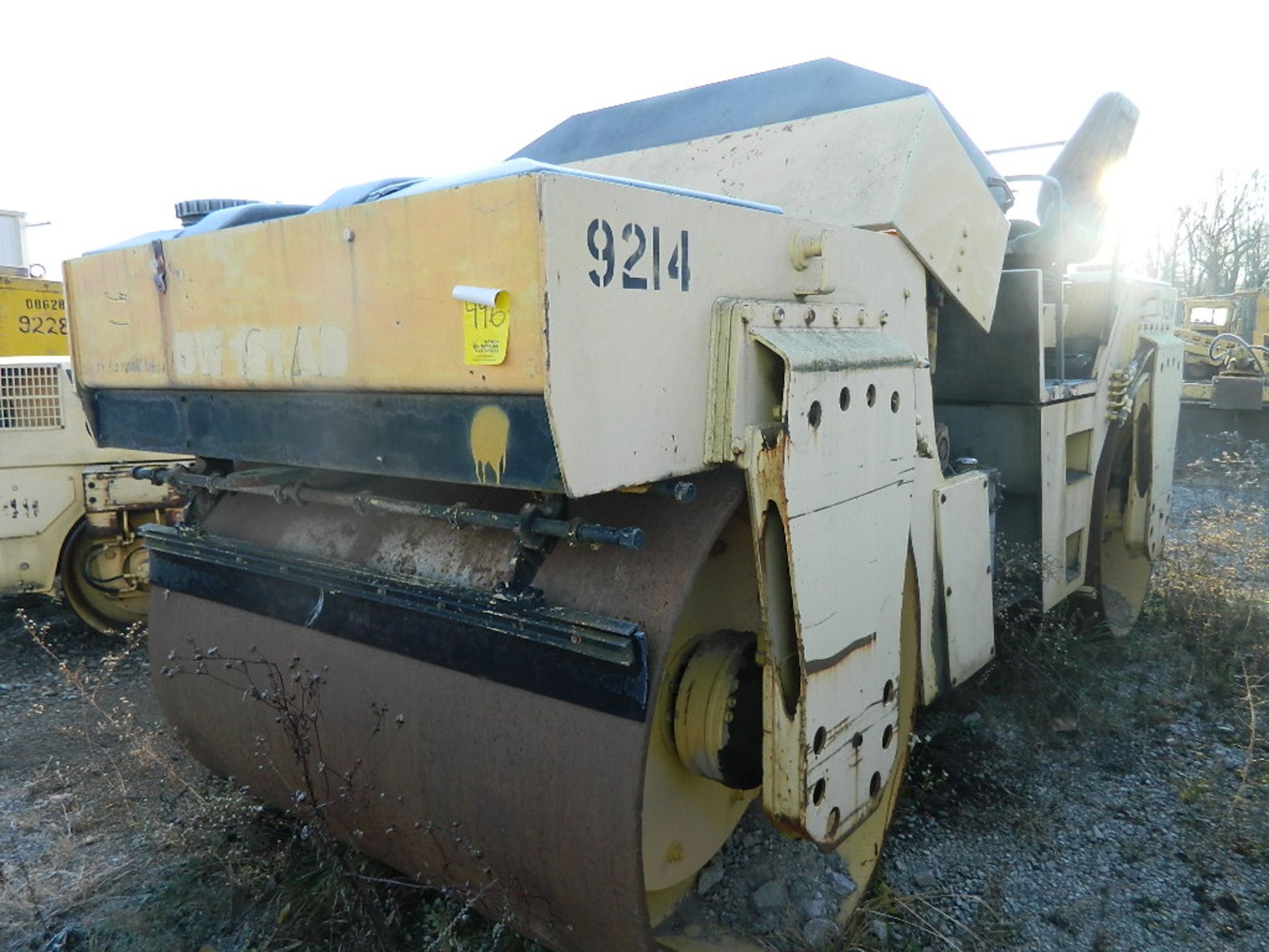 BOMAG DUAL DRUM ROLLER, MODEL BW161AD, S/N 101640500108 (NEEDS REPAIRS)