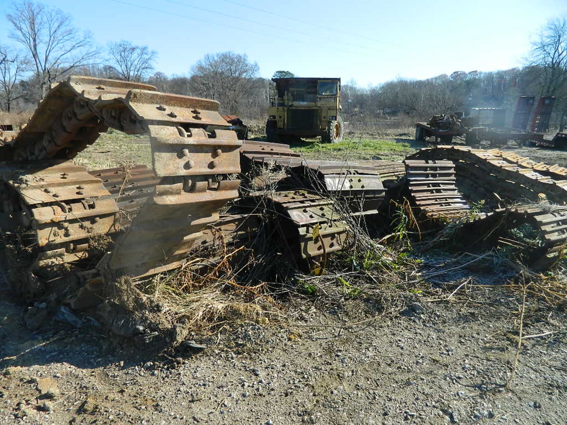 LOT OF DOZER TRACKS