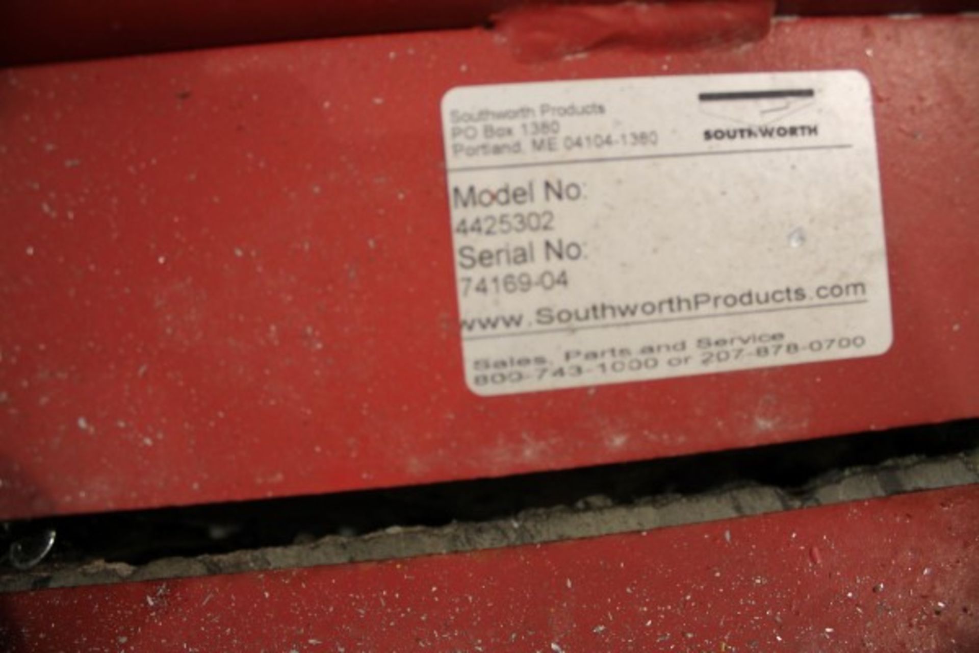 Southworth Air Assisted, Rotating Tote Stand, M# 4425302, 3,000 lb Cap. | Loading Fee: $5 - Image 2 of 2