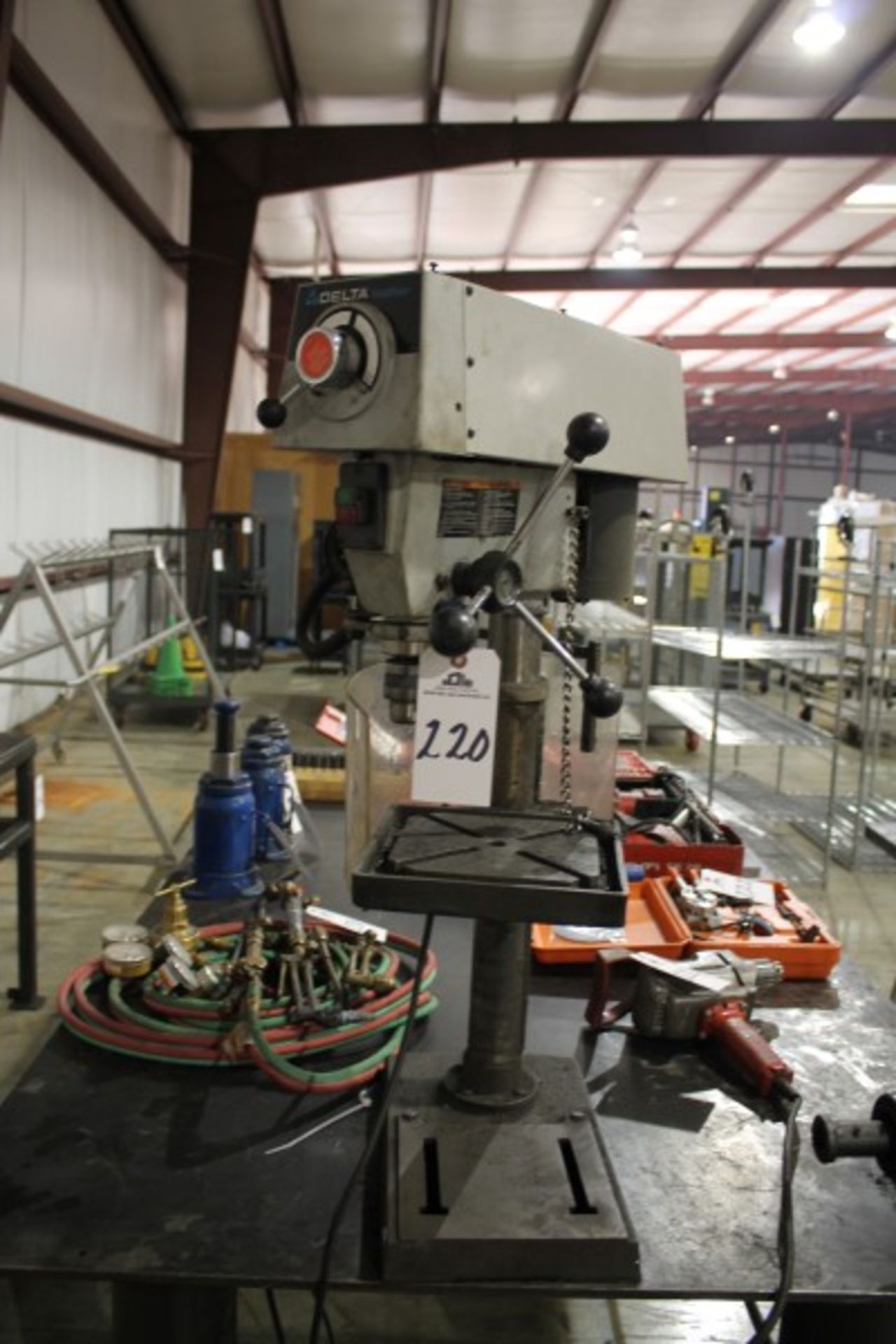 Delta V.S. Drill Press, M# DP350 | Loading Fee: $5