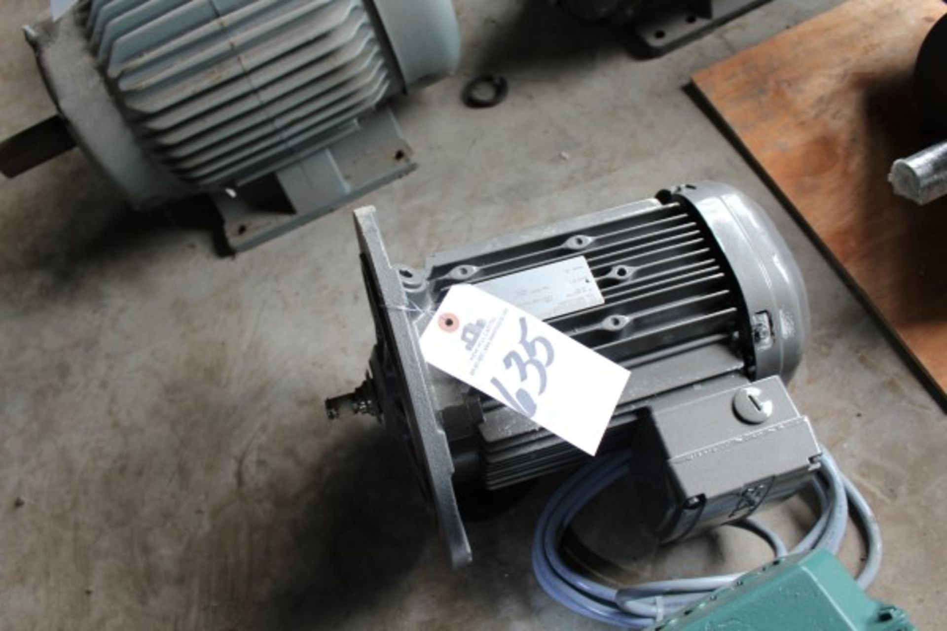 SUBJECT TO BULK BID OF LOT 607A: Sew-Eurodrive Electric Motor, 5 HP, 1750 RPM