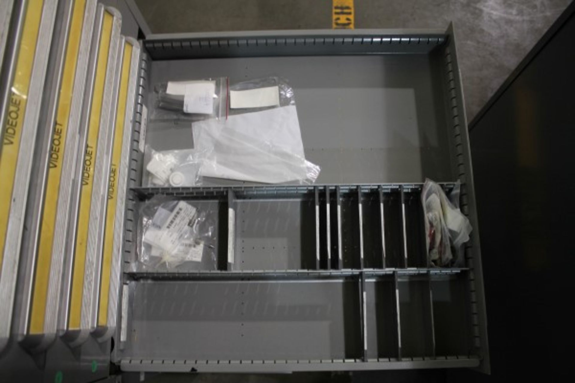 Lyon 11 Drawer Storage Cabinet, W/ Contents, Videojet Spare Parts - Image 7 of 12