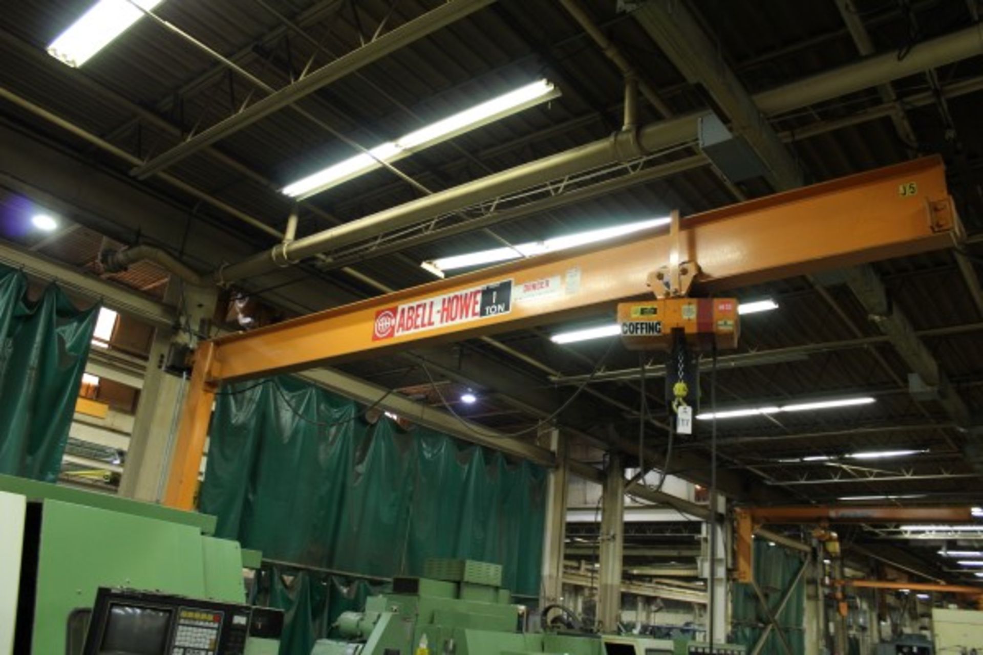 Abell-Howe 1 Ton Jib Crane