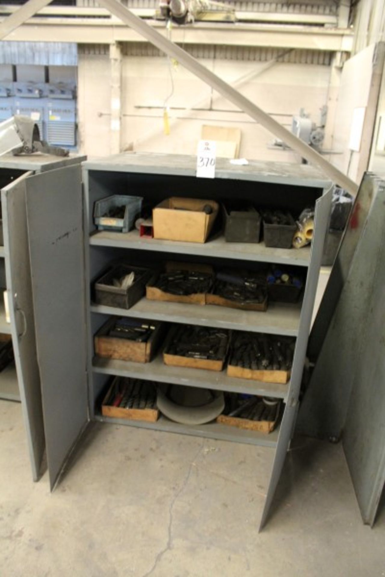 Storage Cabinet, W/ Contents