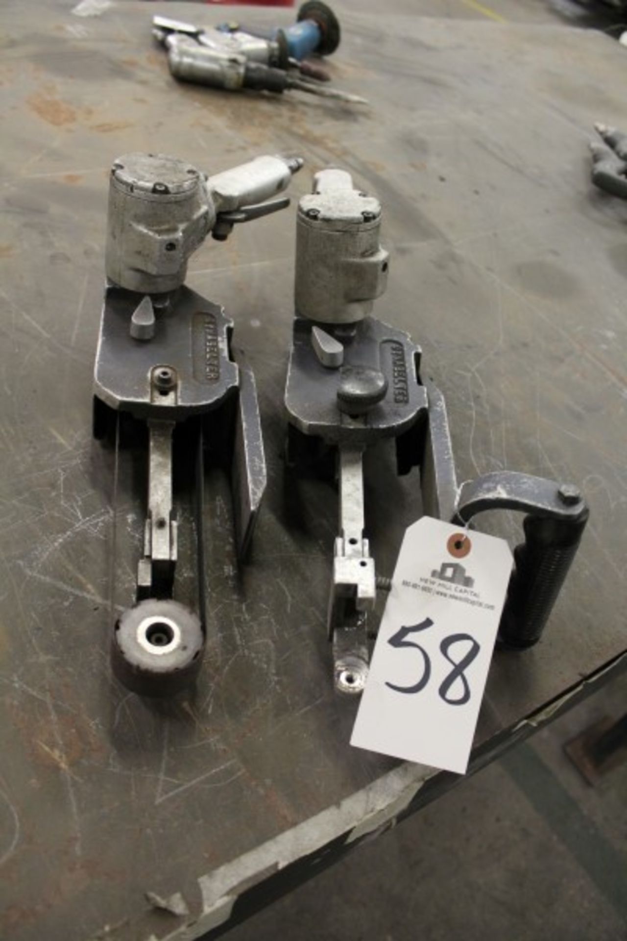 Lot of (2) Pneumatic Grinders