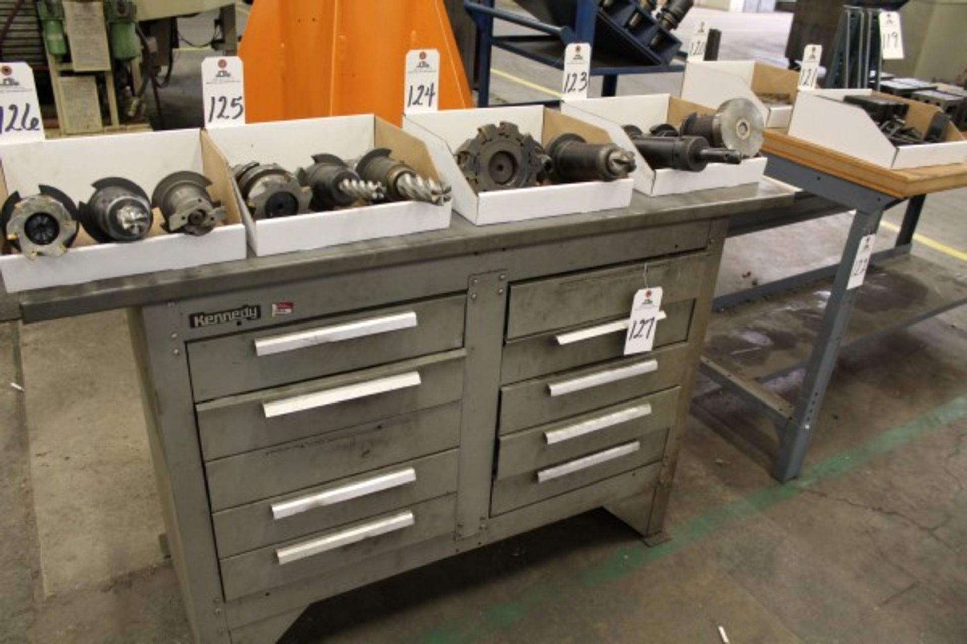 Kennedy Storage Cabinet, W/ Contents, Tooling