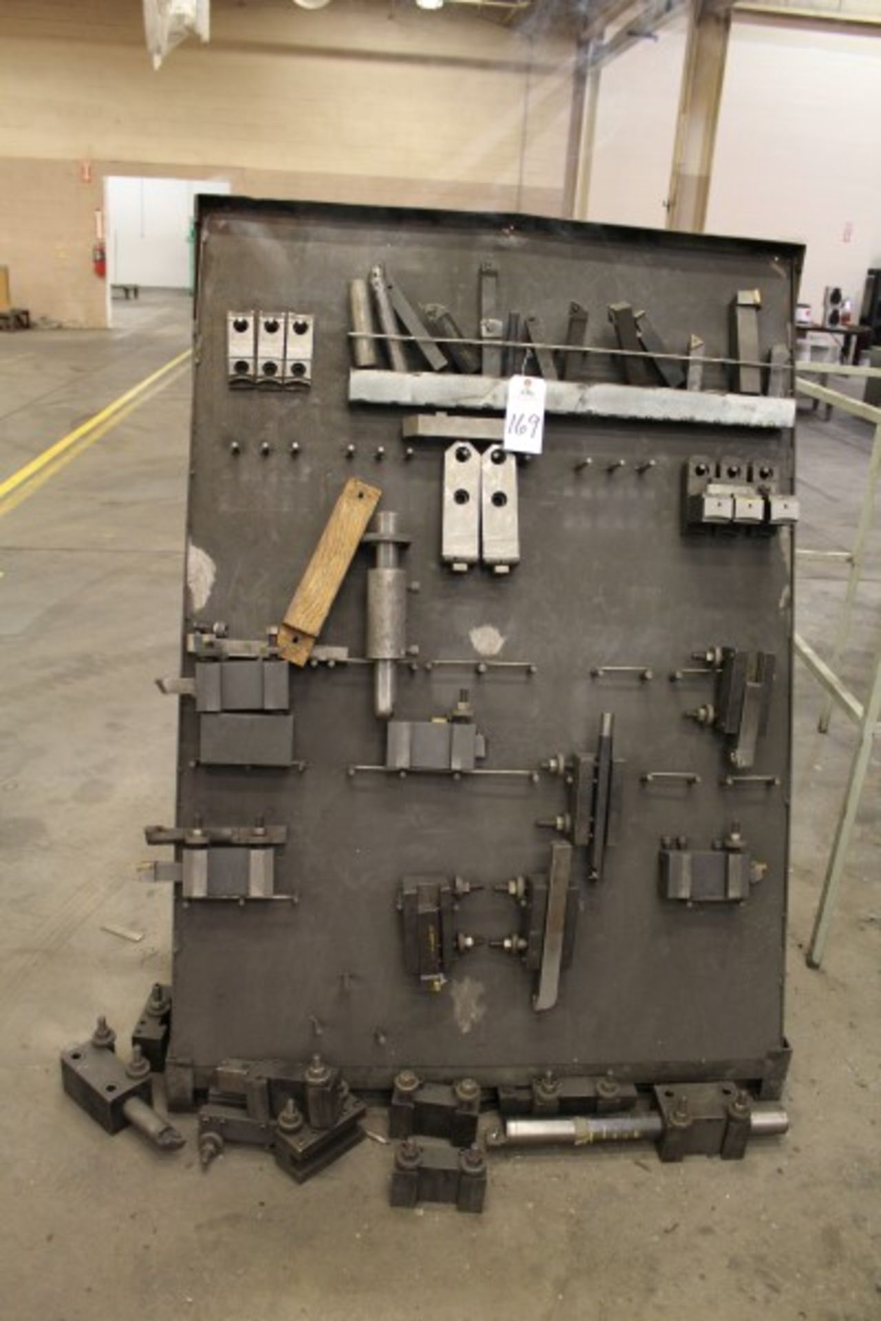 Rack, W/ Contents, Lathe Tooling