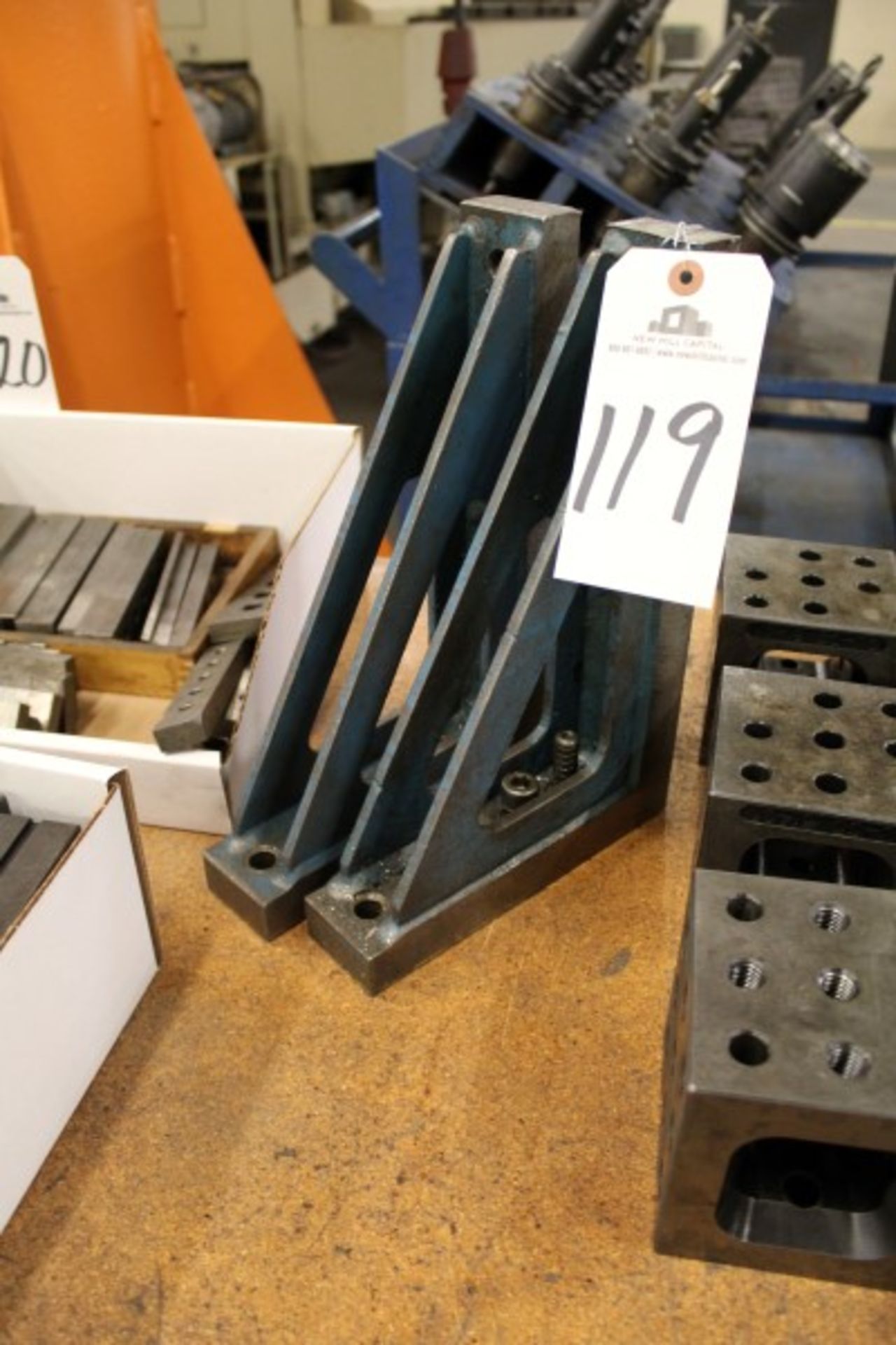 Lot of (2) Tooling Angle Plates