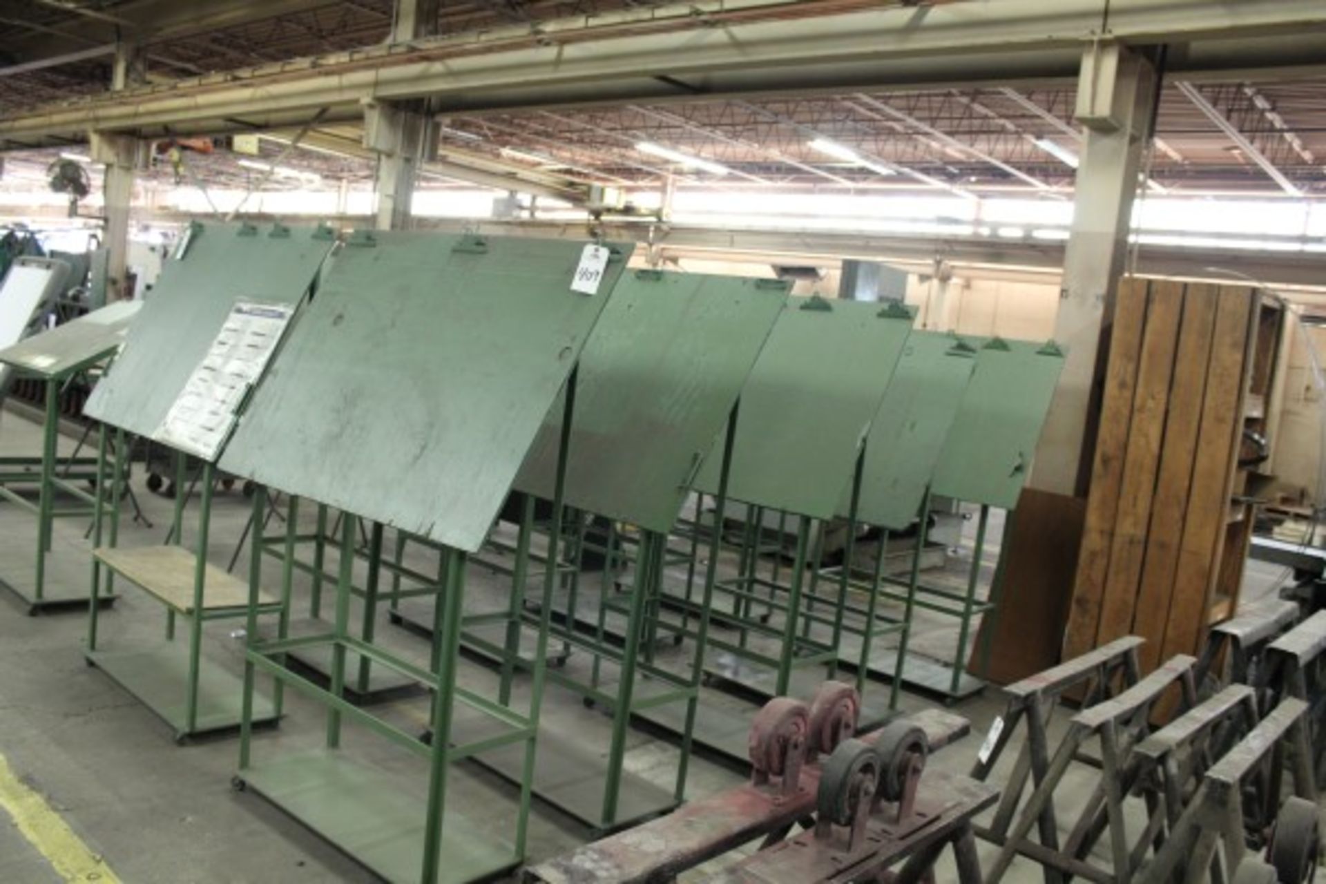 Lot of (5) Shop Easels