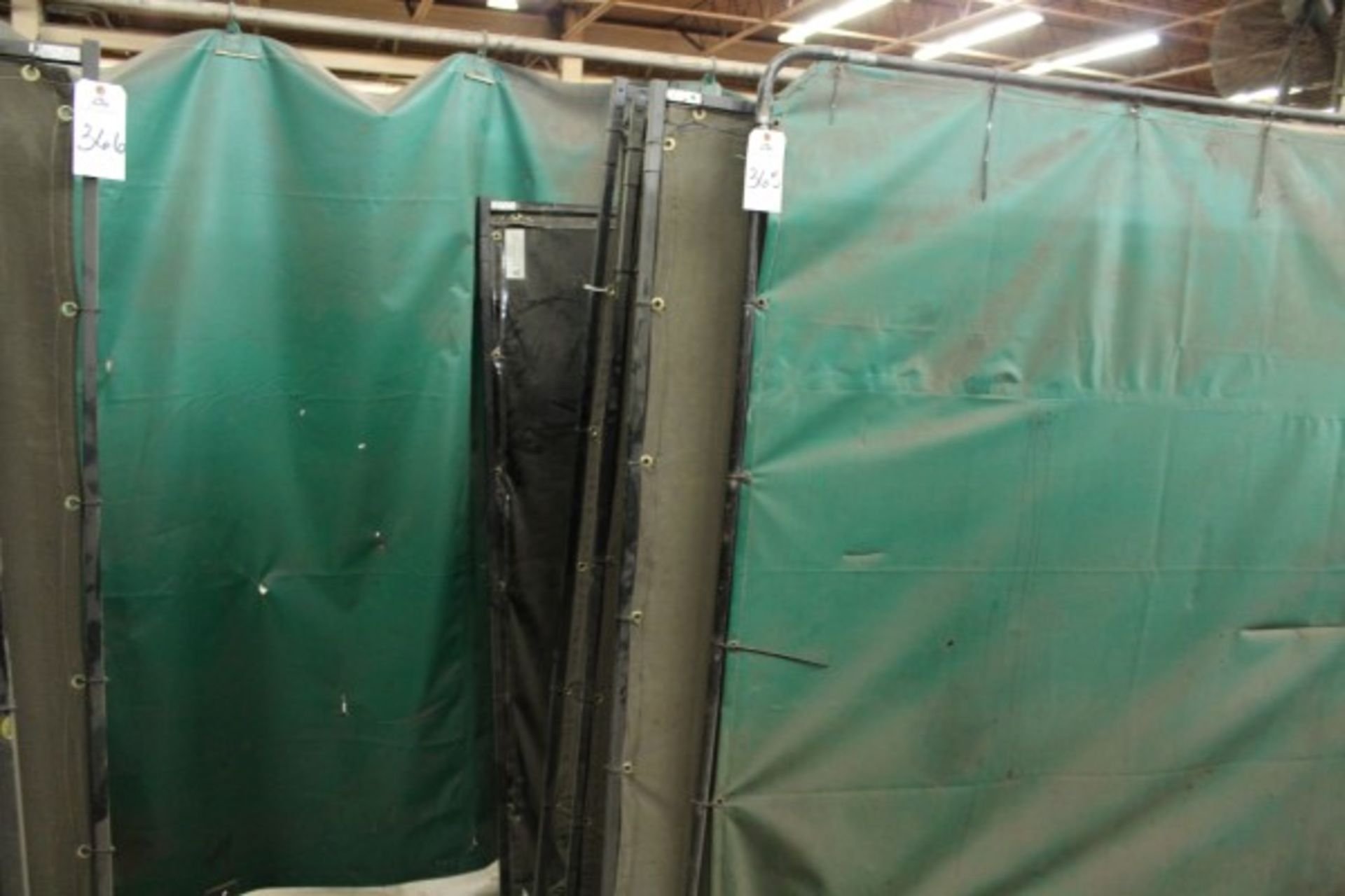 Lot of (4) Welding Screens