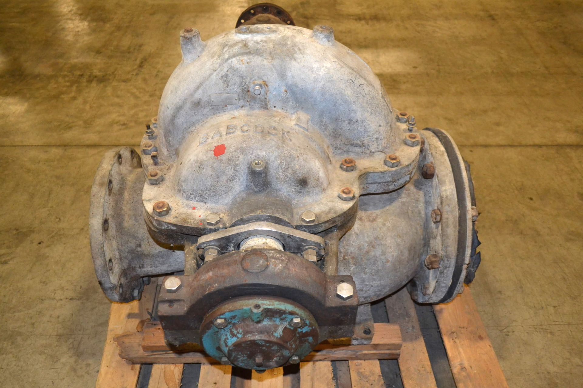 BABCOCK & WILCOX CENTRIFUGAL FAN PUMP 12X14 STAINLESS 5000GPM 70FT HEAD - Image 2 of 4